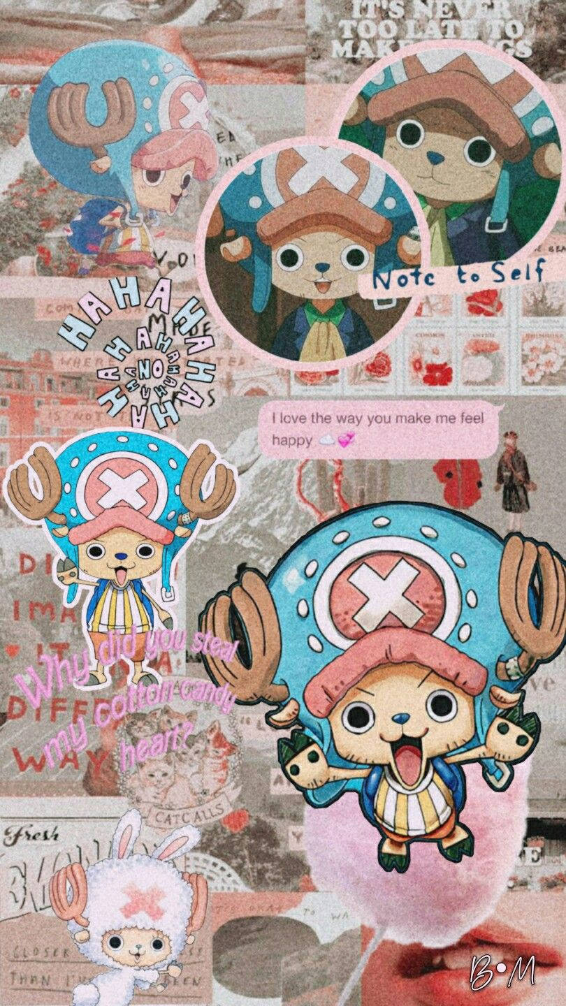 Oulike Chopper One Piece Estetika Muurpapier