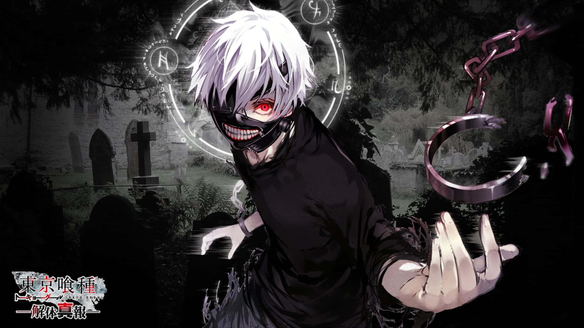 Oulike Donker Anime — Anime seun Muurpapier