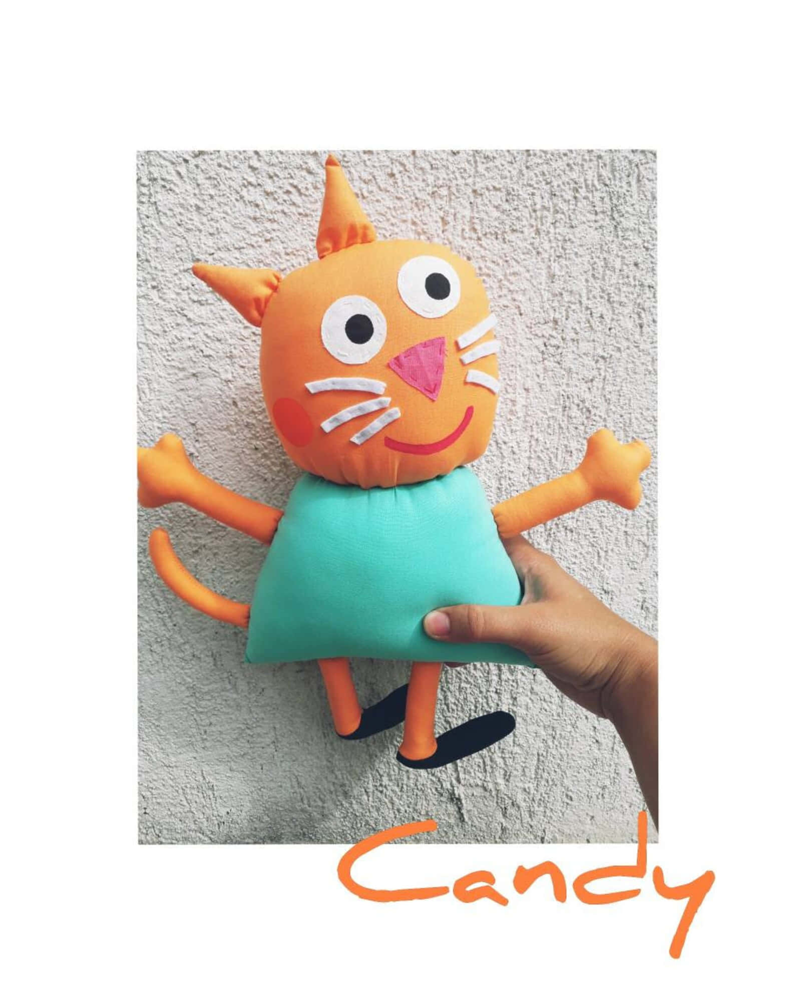 Oulike en Kleurvolle Lekkerkat Muurpapier