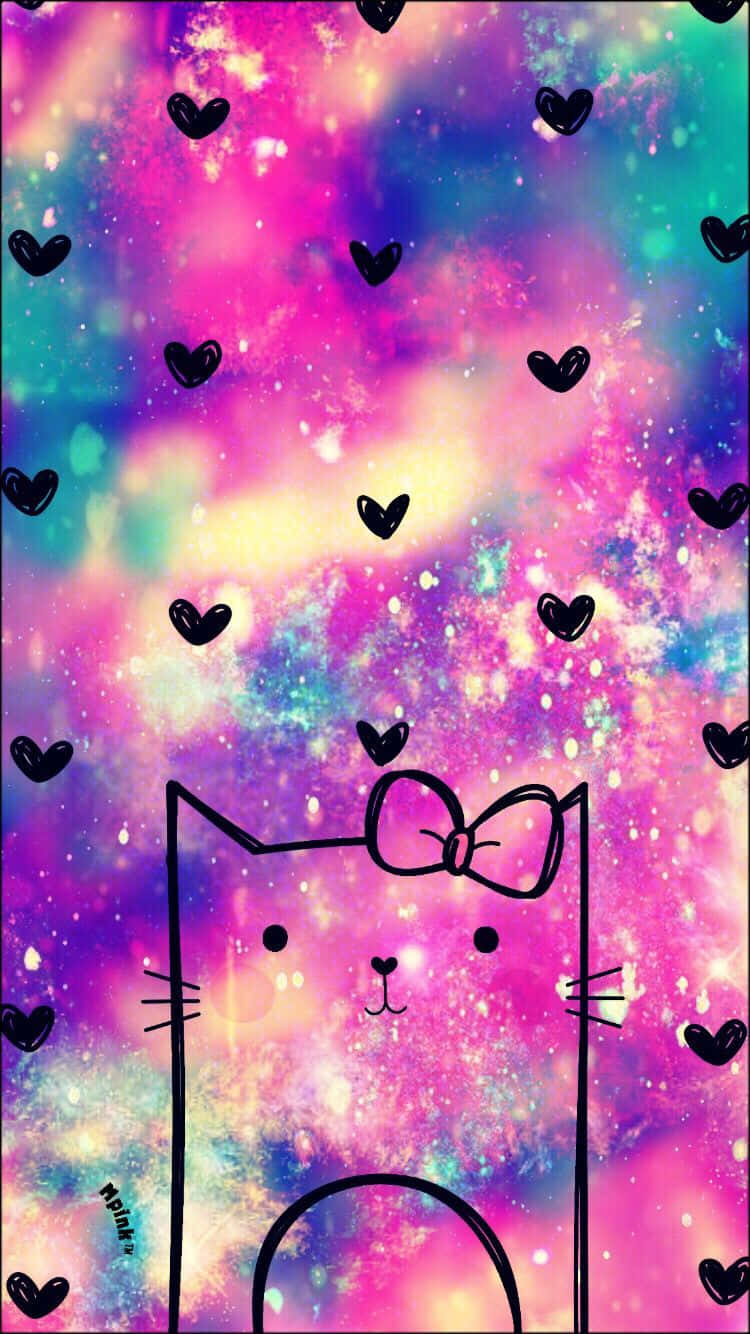 Oulike Galaxy prente Muurpapier
