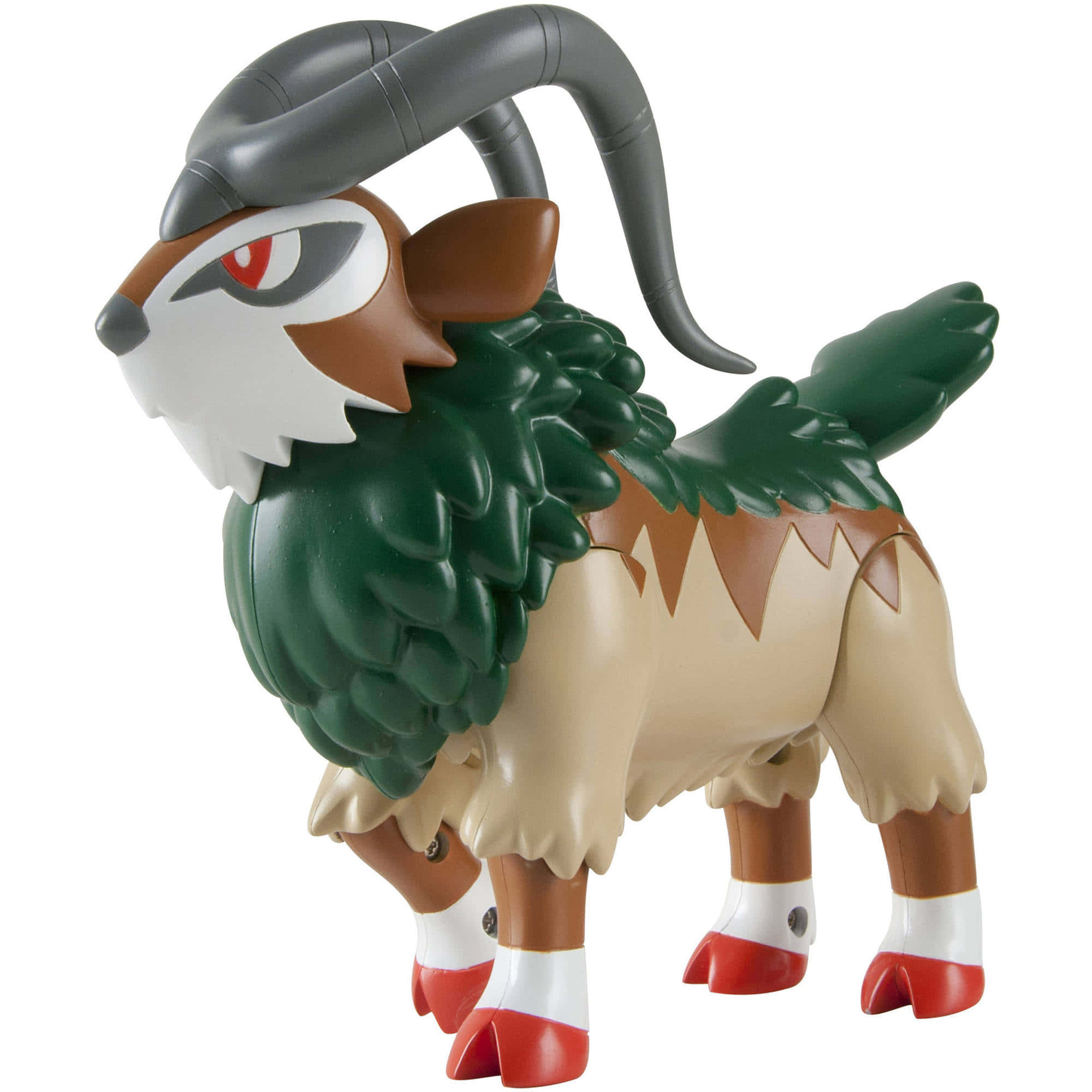 Oulike Gogoat-speelding op 'n Wit Agtergrond Muurpapier