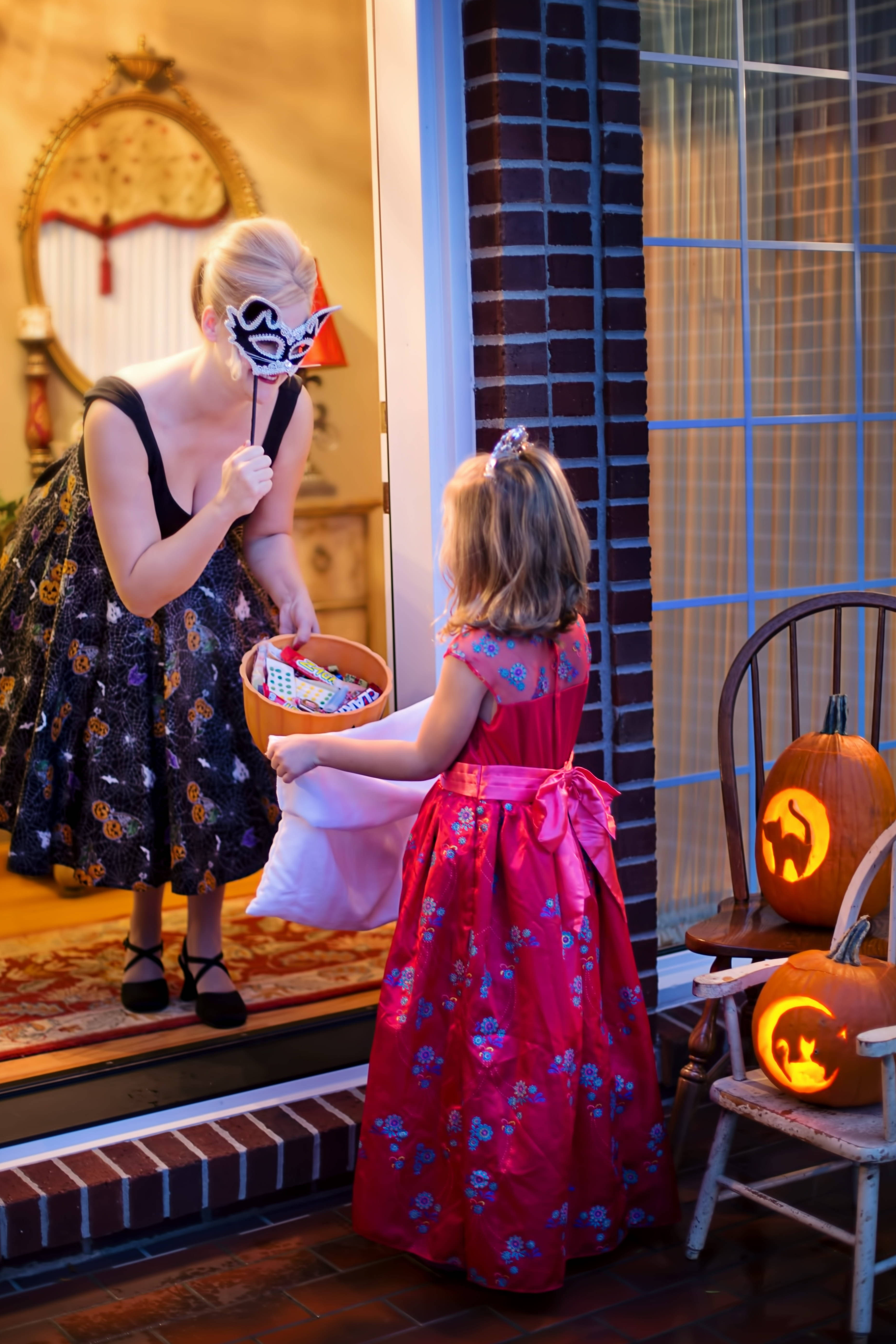Oulike Halloween Lekkertrek Muurpapier