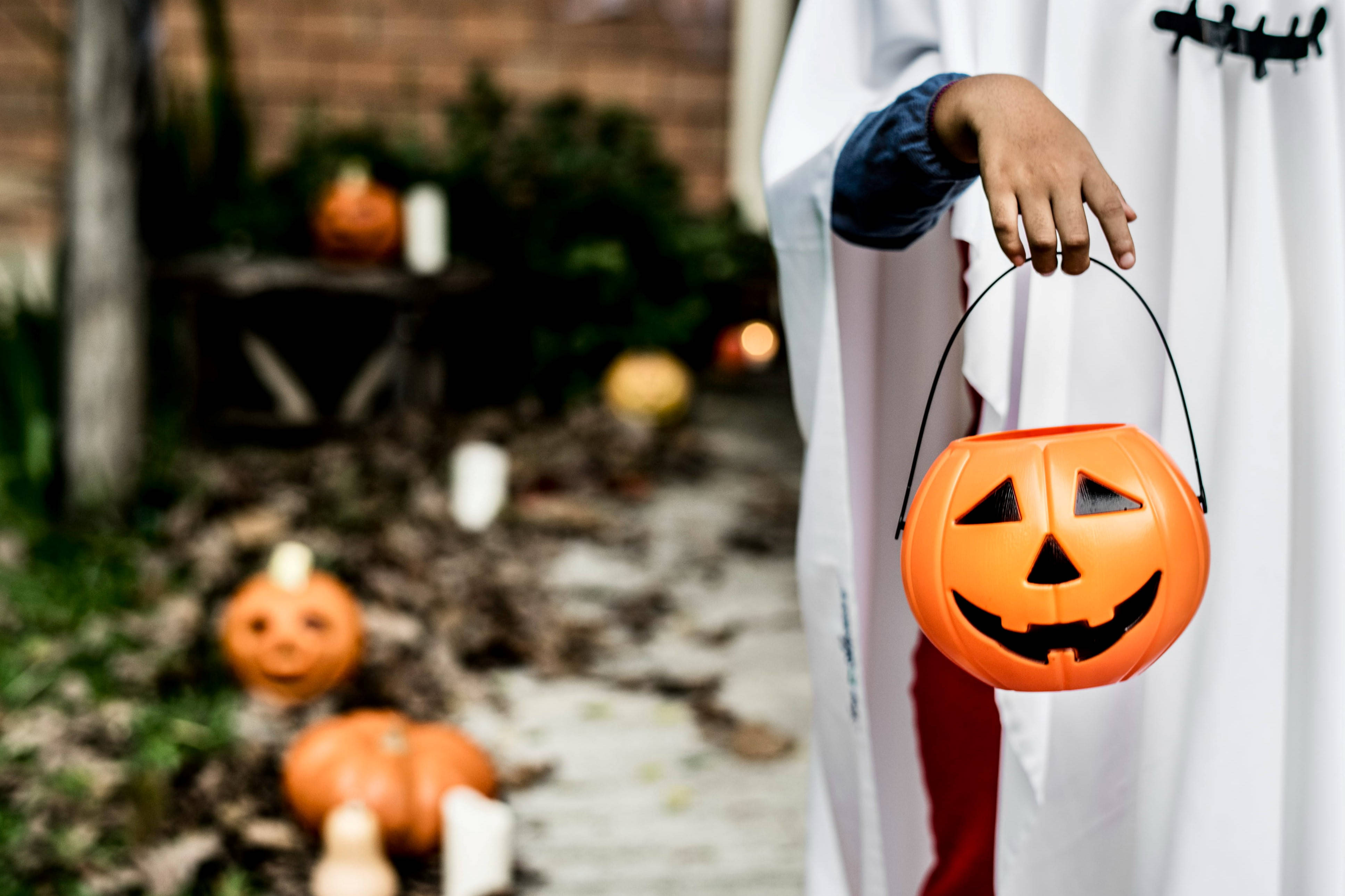 Oulike Halloween Pampoenemmer Muurpapier