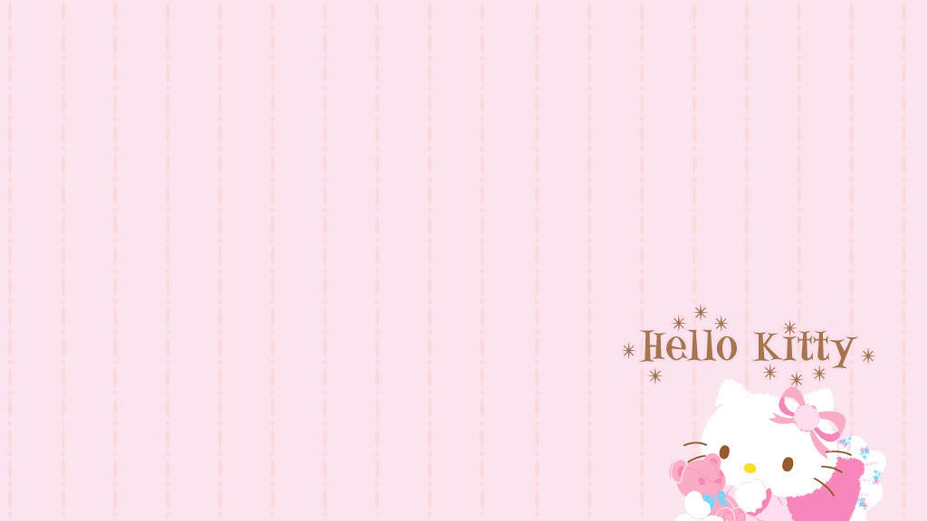 Oulike Hello Kitty Estetika Muurpapier