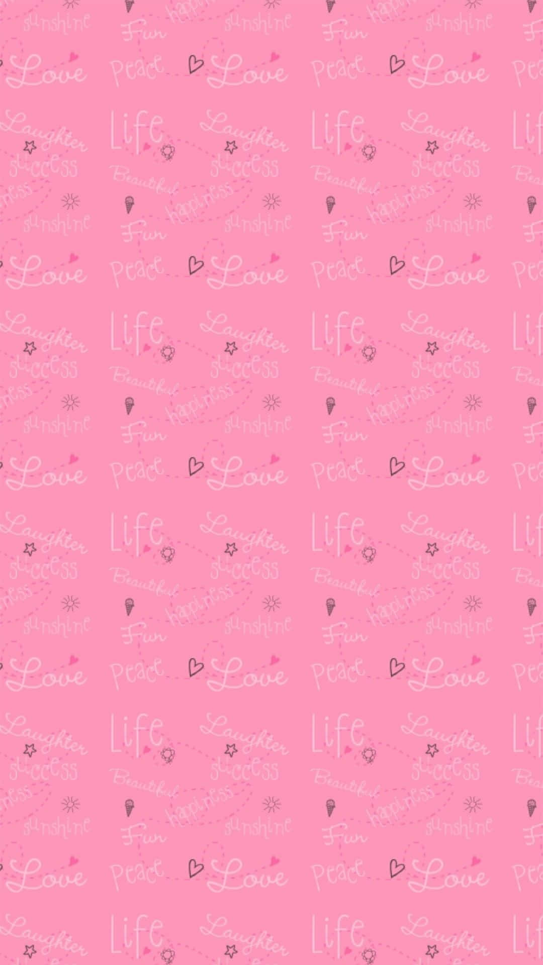 Oulike katjie op 'n kleurvolle iPhone-agtergrond Muurpapier