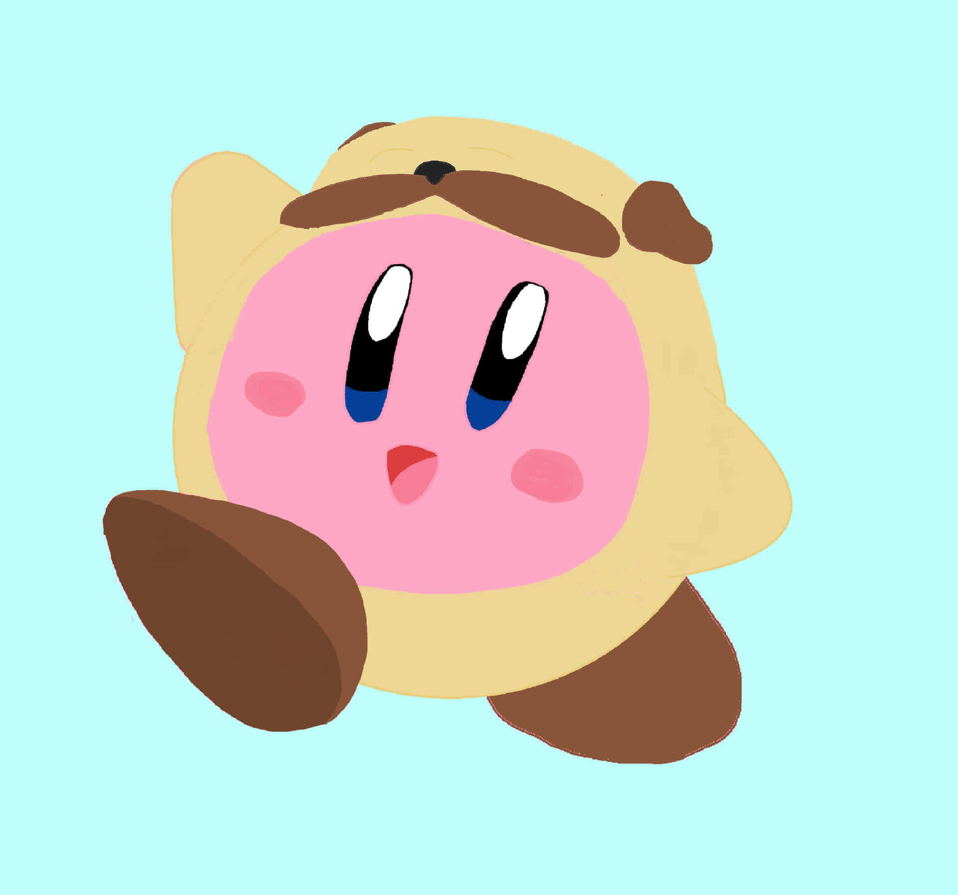 Discord-profielprente — Kirby GIF Muurpapier