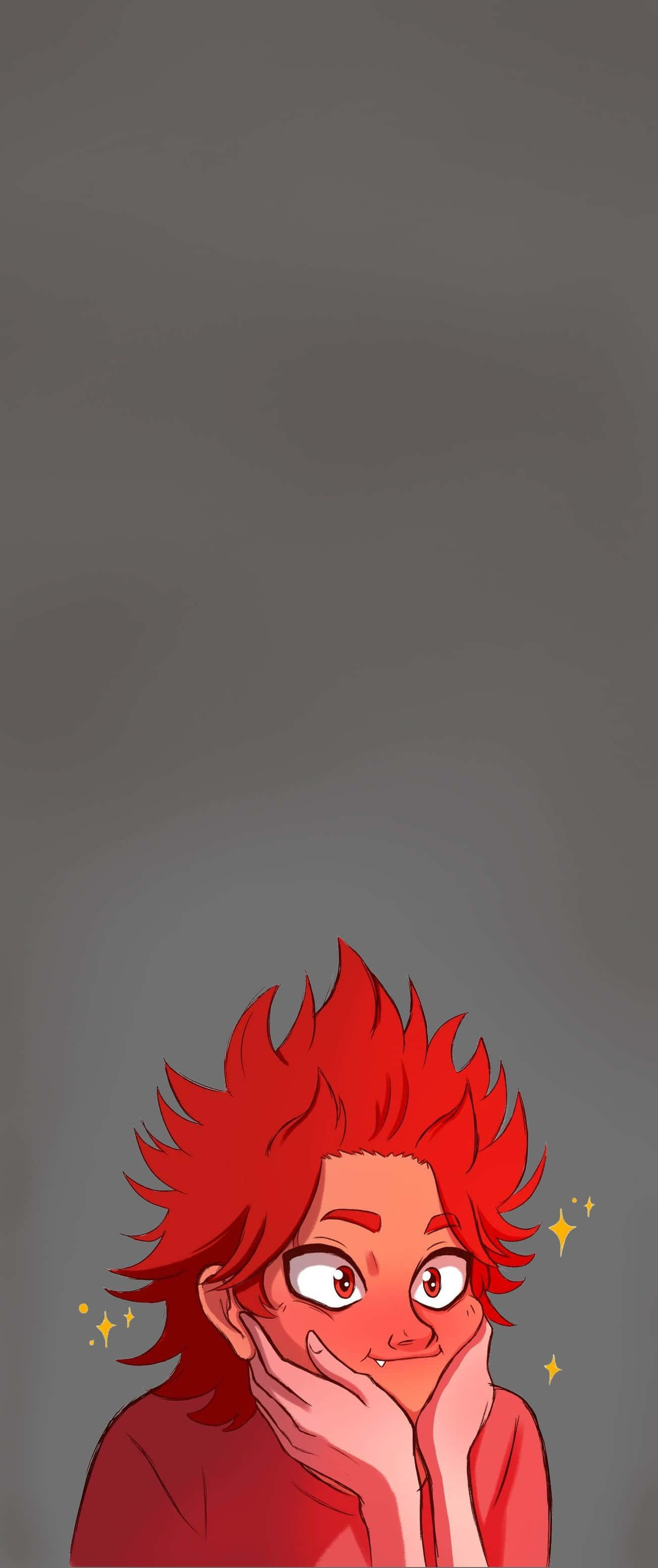 Oulike Kirishima Digitale Tekening Muurpapier