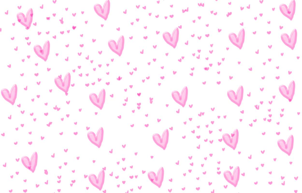 Oulike Klein Liefdehart Vorms — Pienk estetiese GIF Muurpapier