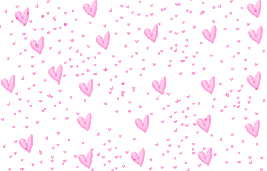 Oulike Klein Liefdehart Vorms Muurpapier