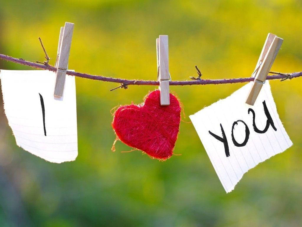 Oulike Liefde Hangpapier Muurpapier