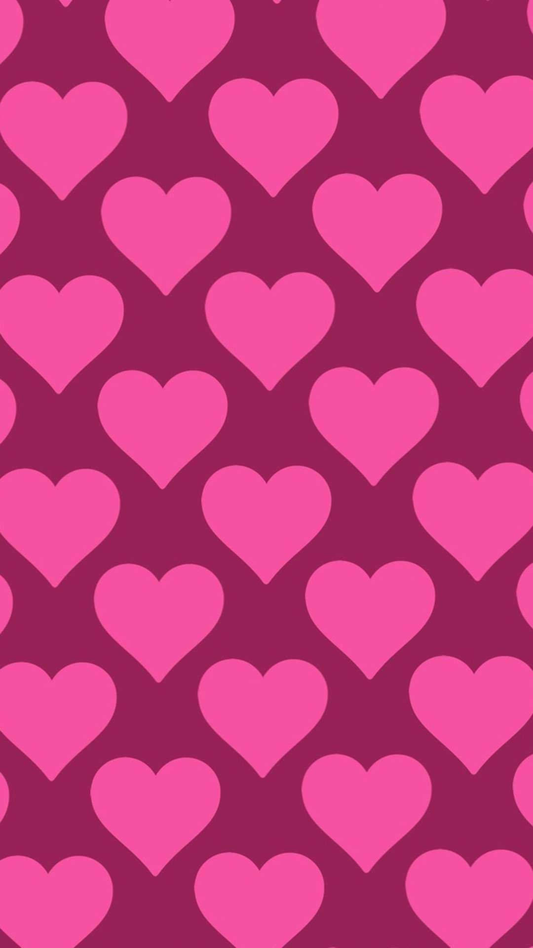 Oulike Liefdeskuns met Hartvorms Muurpapier