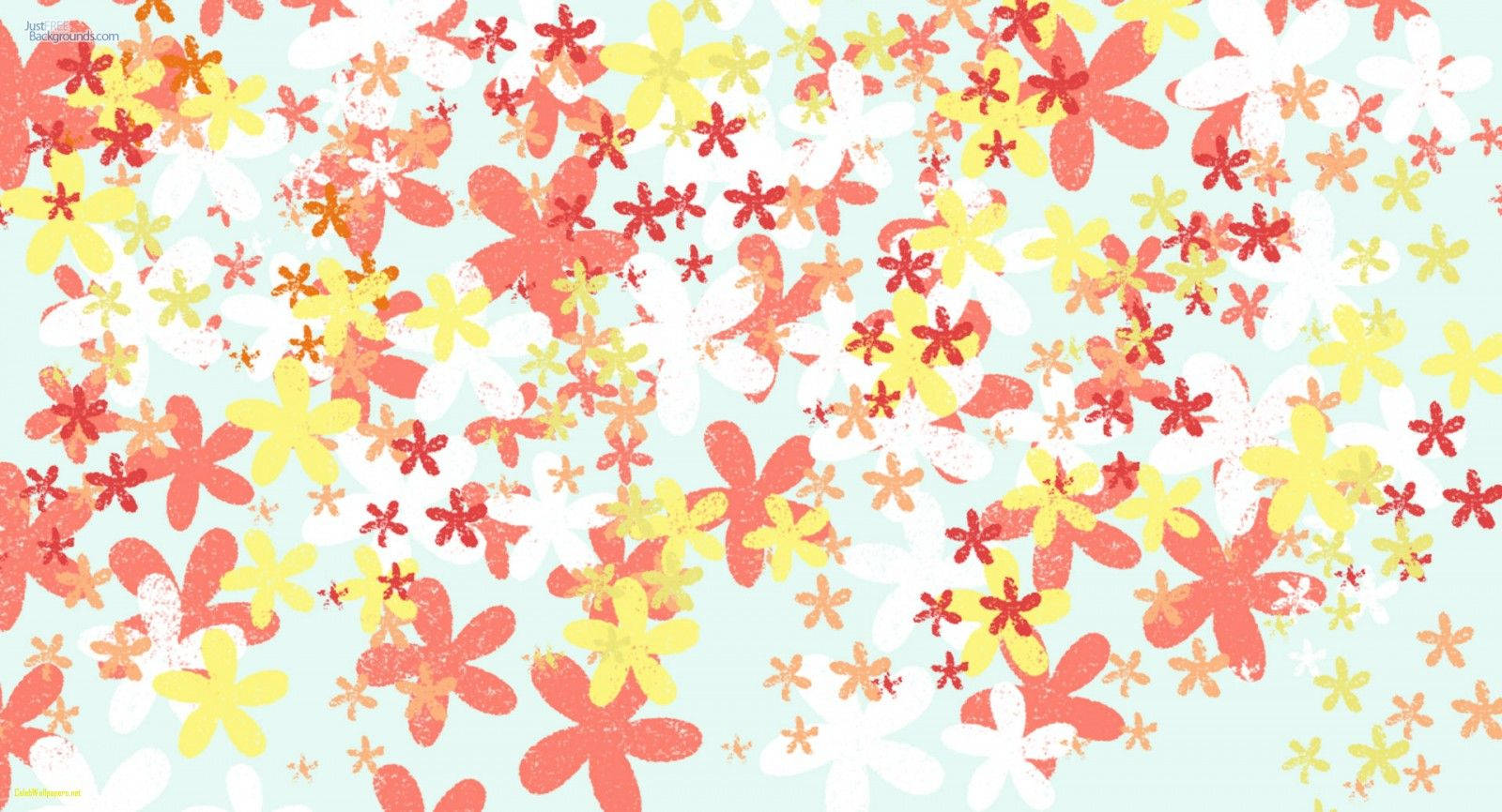 Oulike Meisiesblomme Muurpapier