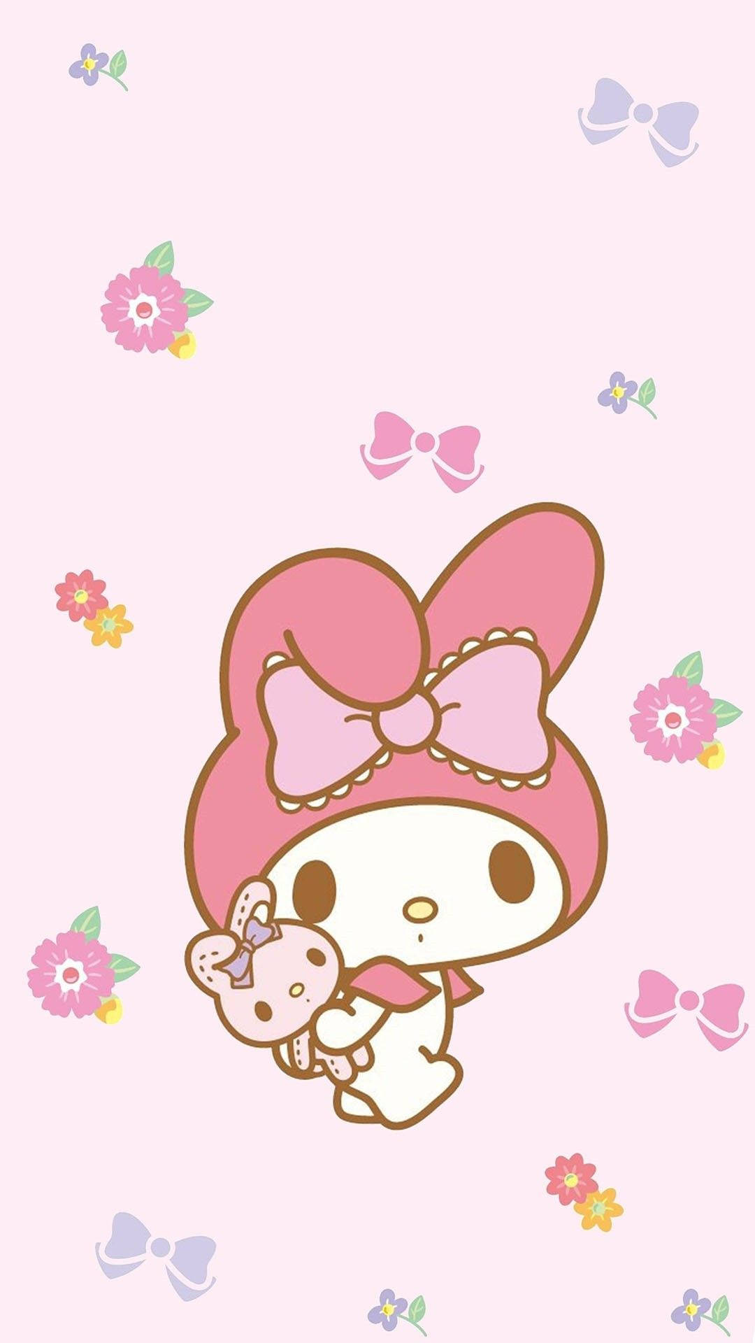 Oulike My Melody PFP Muurpapier
