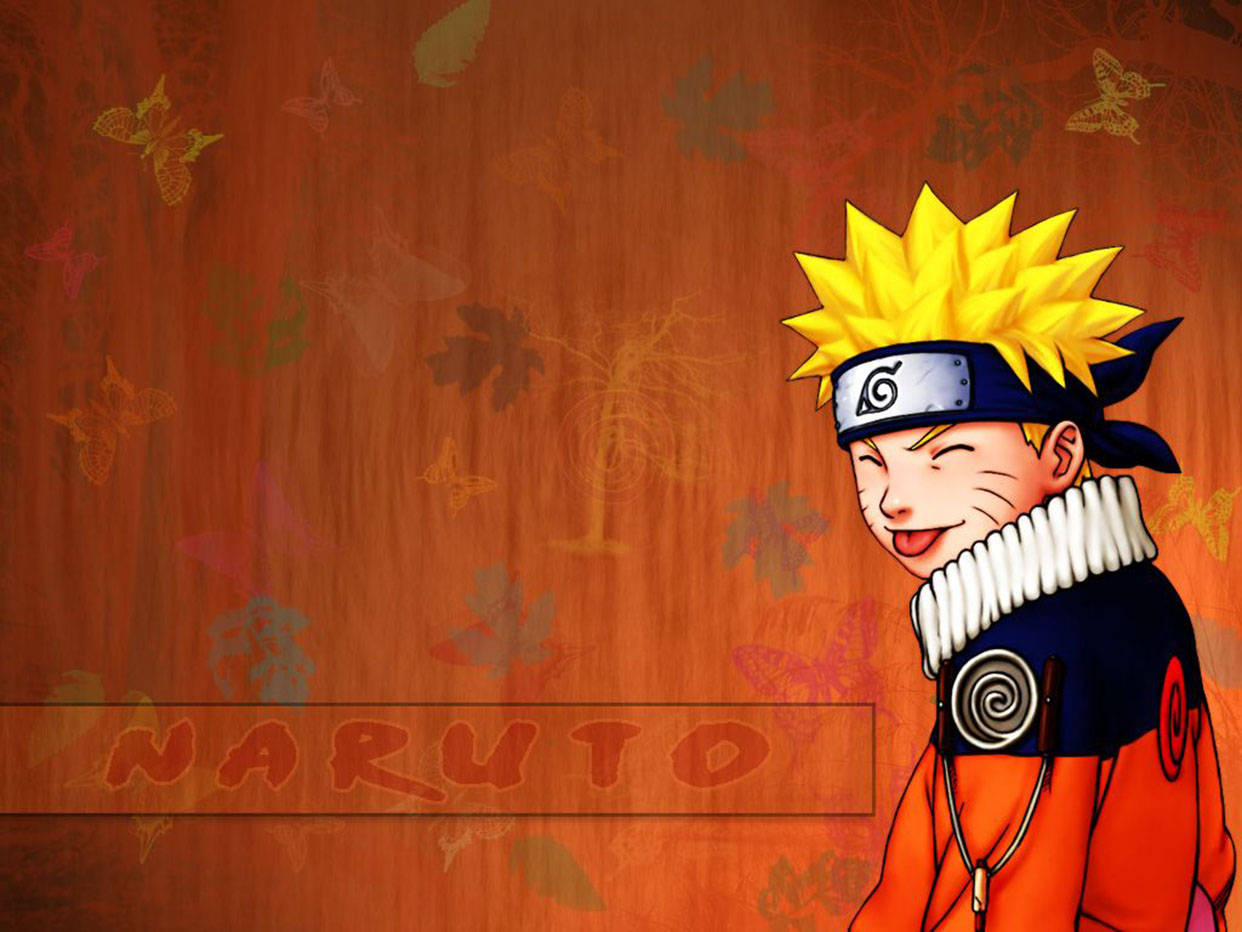 Oulike Naruto Herfs Estetika Muurpapier