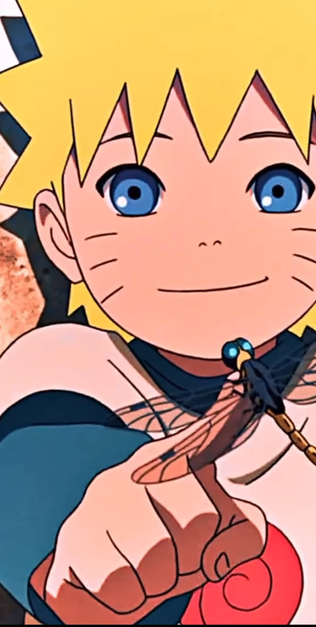 Oulike Naruto met naaldekoker Muurpapier