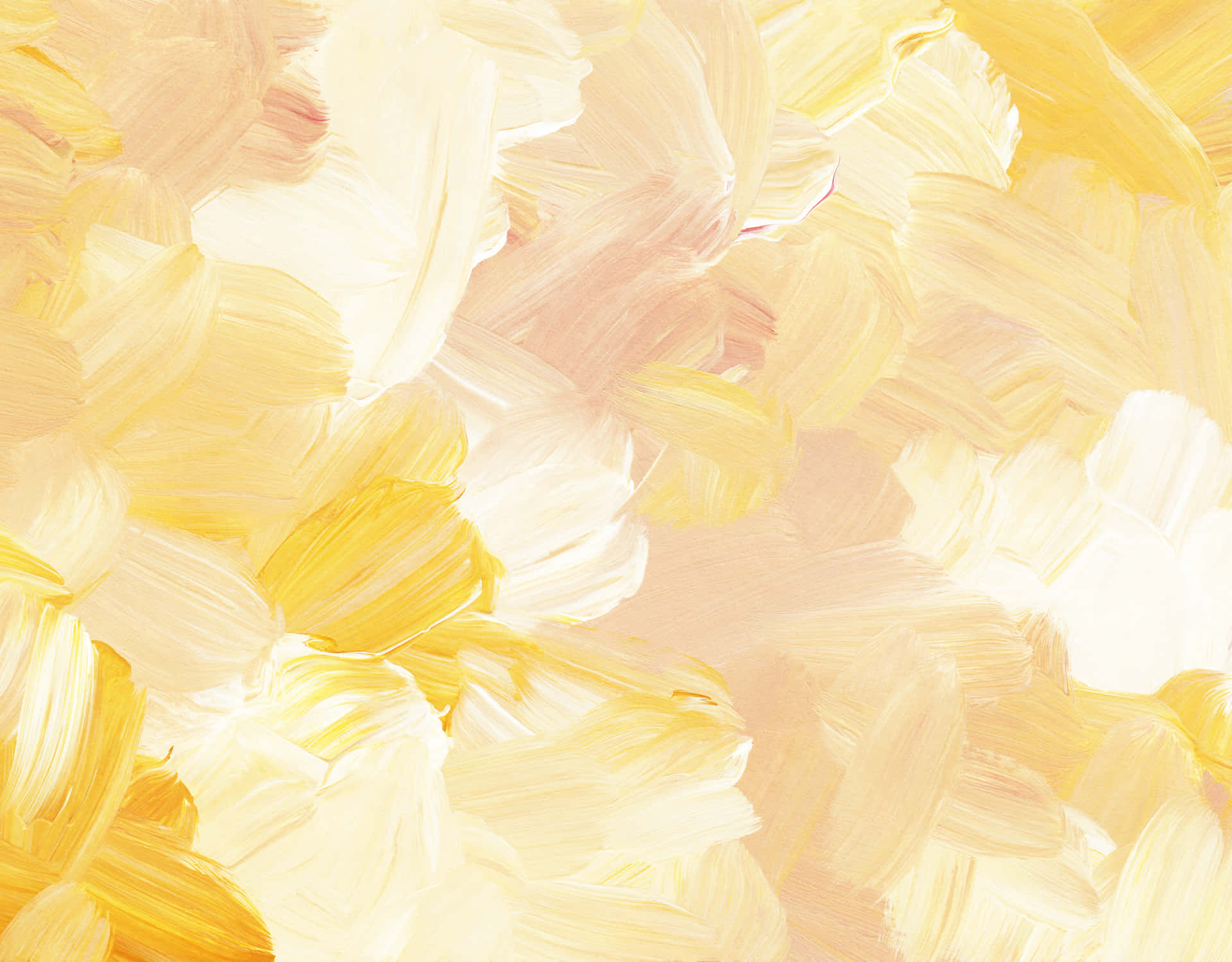 Oulike Pastel Geel Verfstrepe — Pastel estetiese GIF Muurpapier