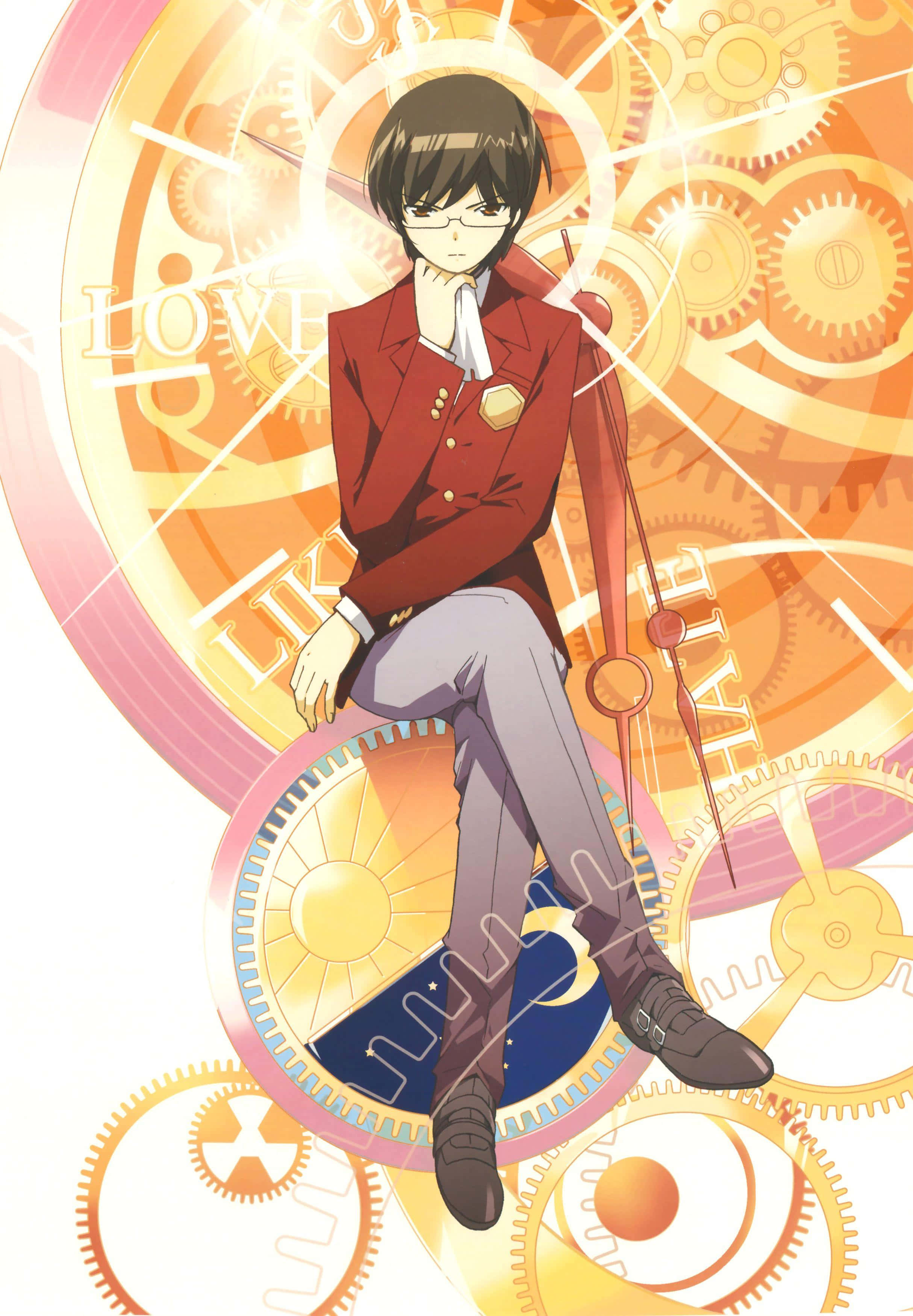 Oulike Seun The World God Only Knows Muurpapier