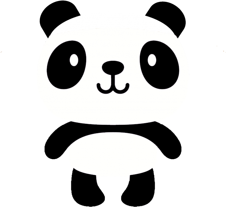 Oulike Spotprentpanda Muurpapier