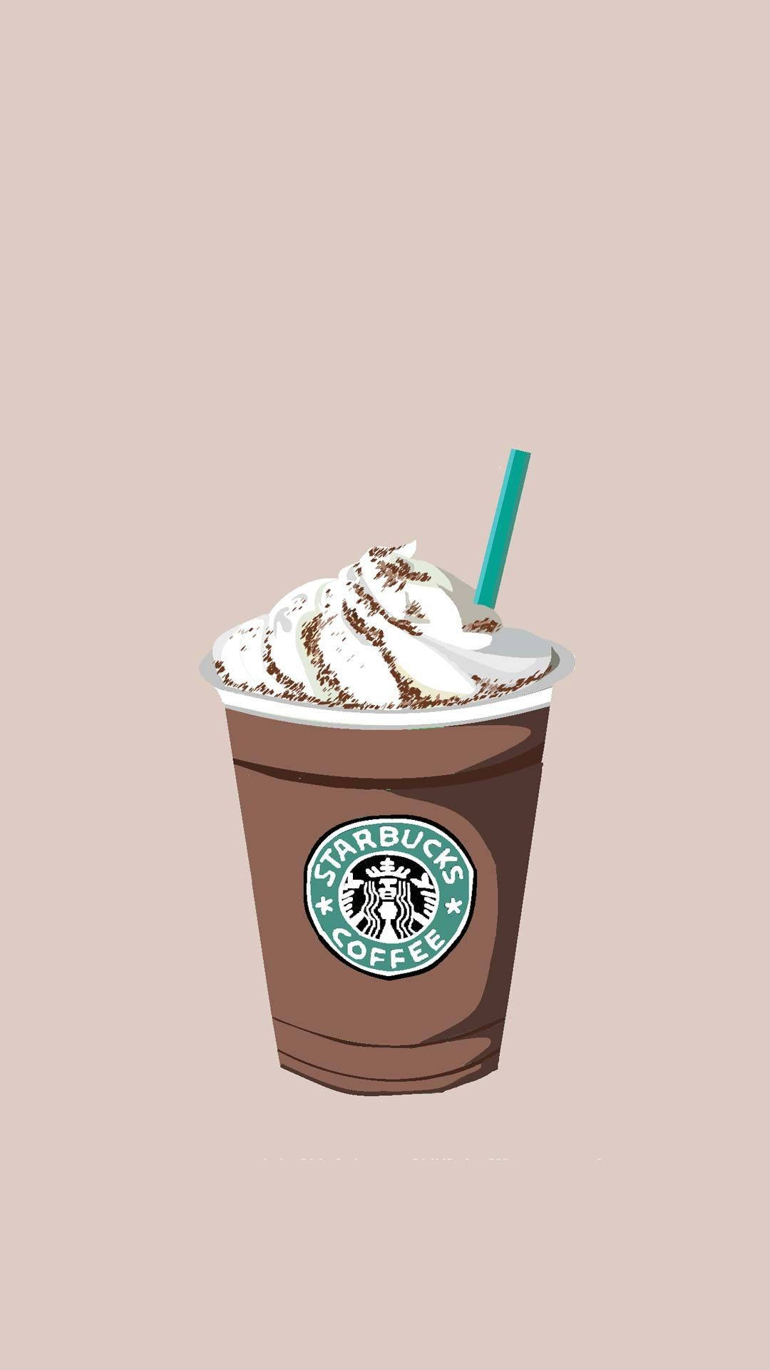 Oulike Starbucks-sjokoladedrankie Muurpapier