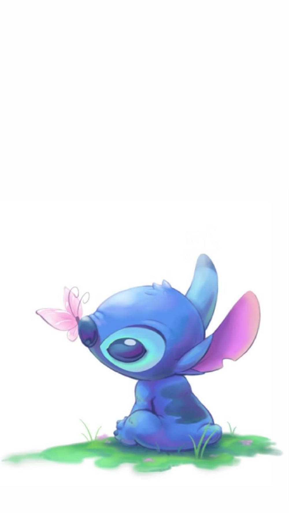 Oulike Stitch Skoenlapper Sonlig iPhone Muurpapier