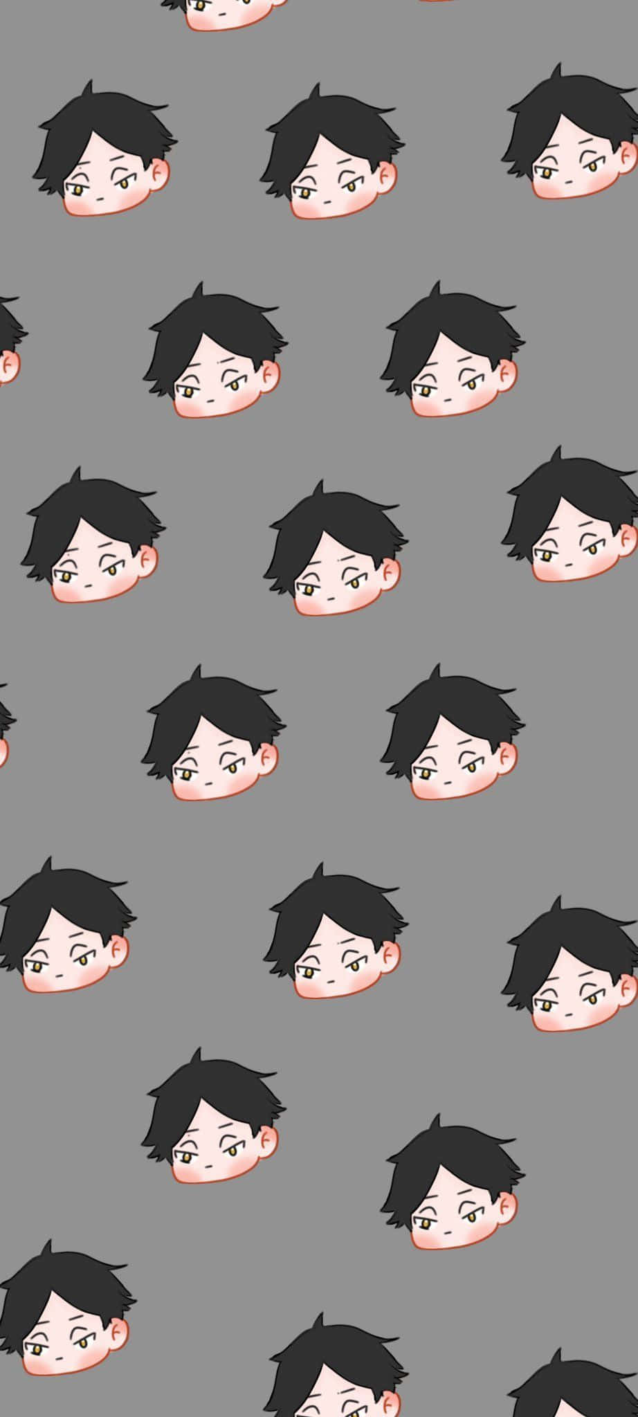 Oulike Suna Rintarou Chibi Patroon Muurpapier