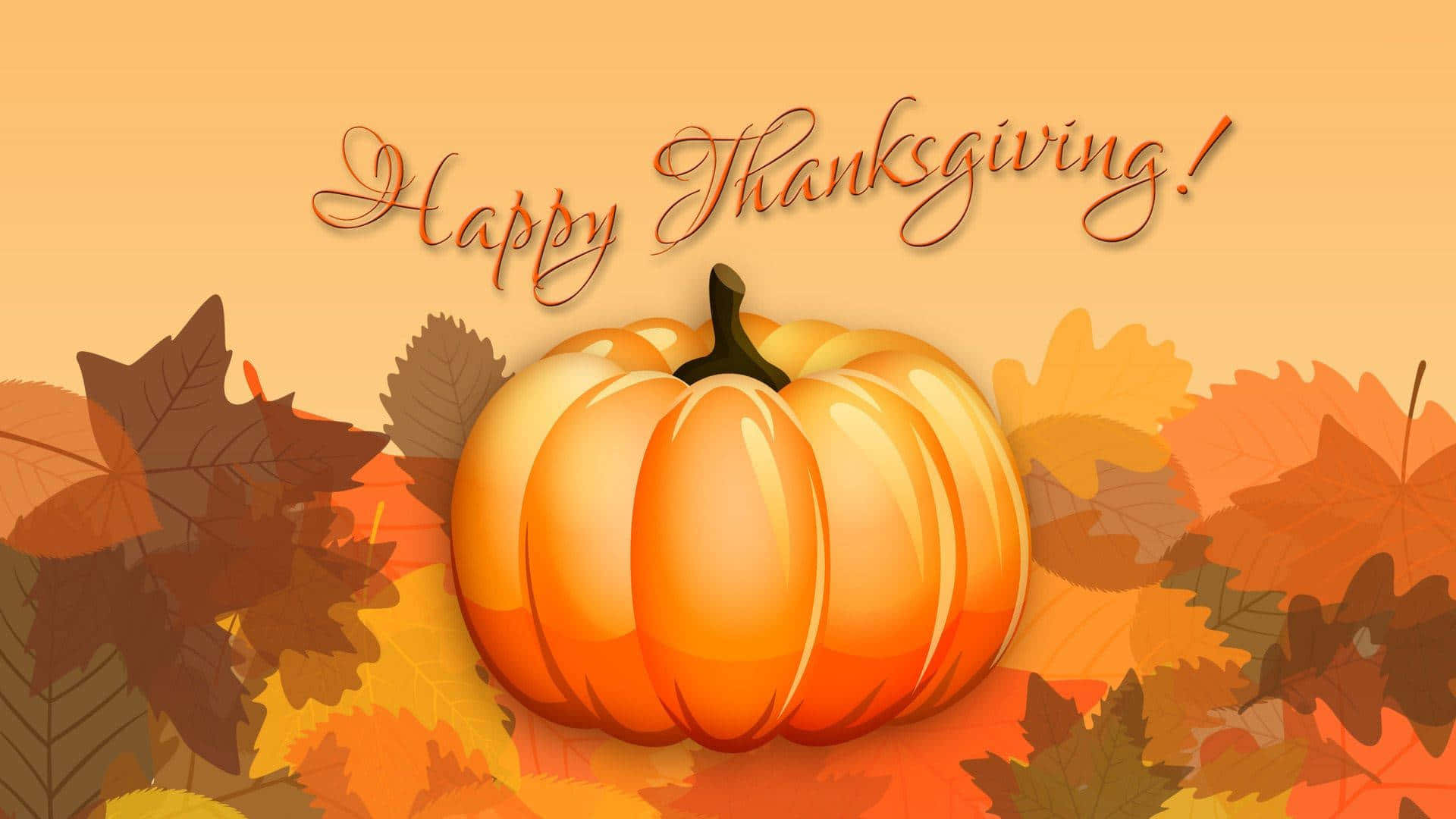 Oulike Thanksgiving-agtergrond Muurpapier