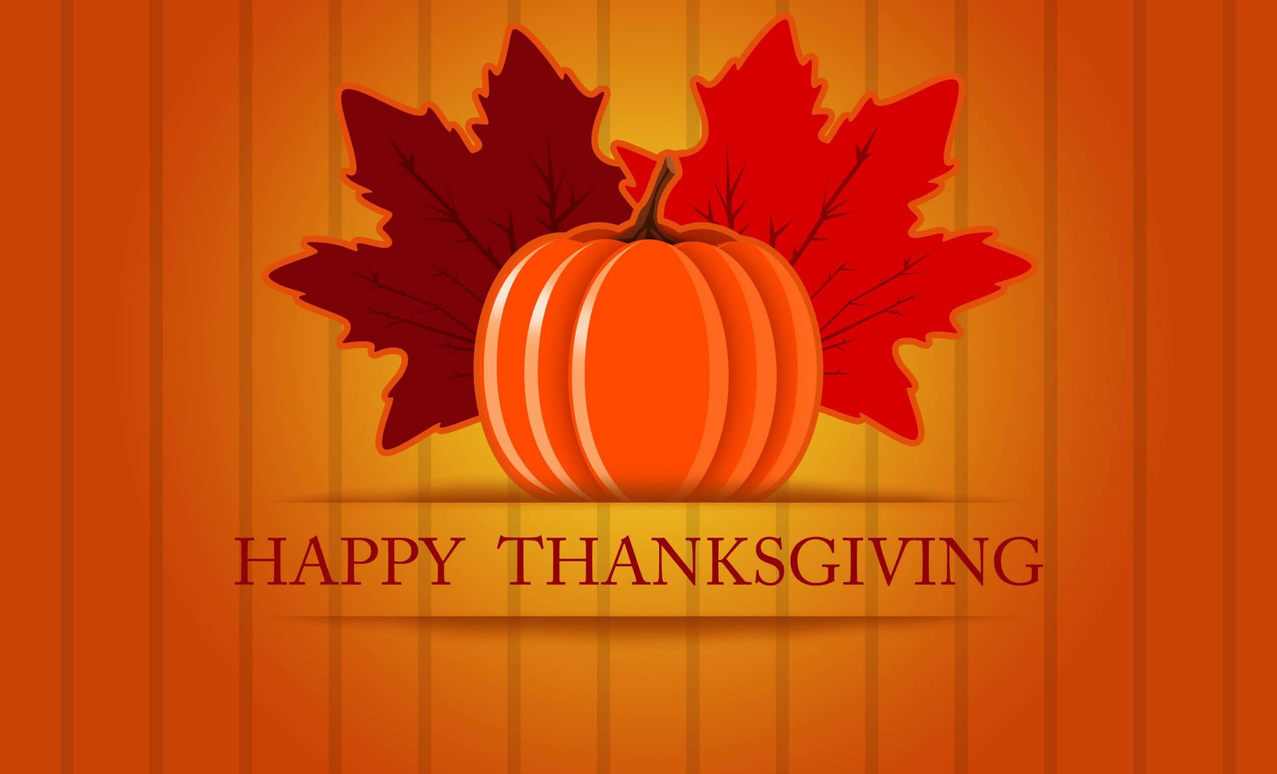 Oulike Thanksgiving-agtergrond Muurpapier