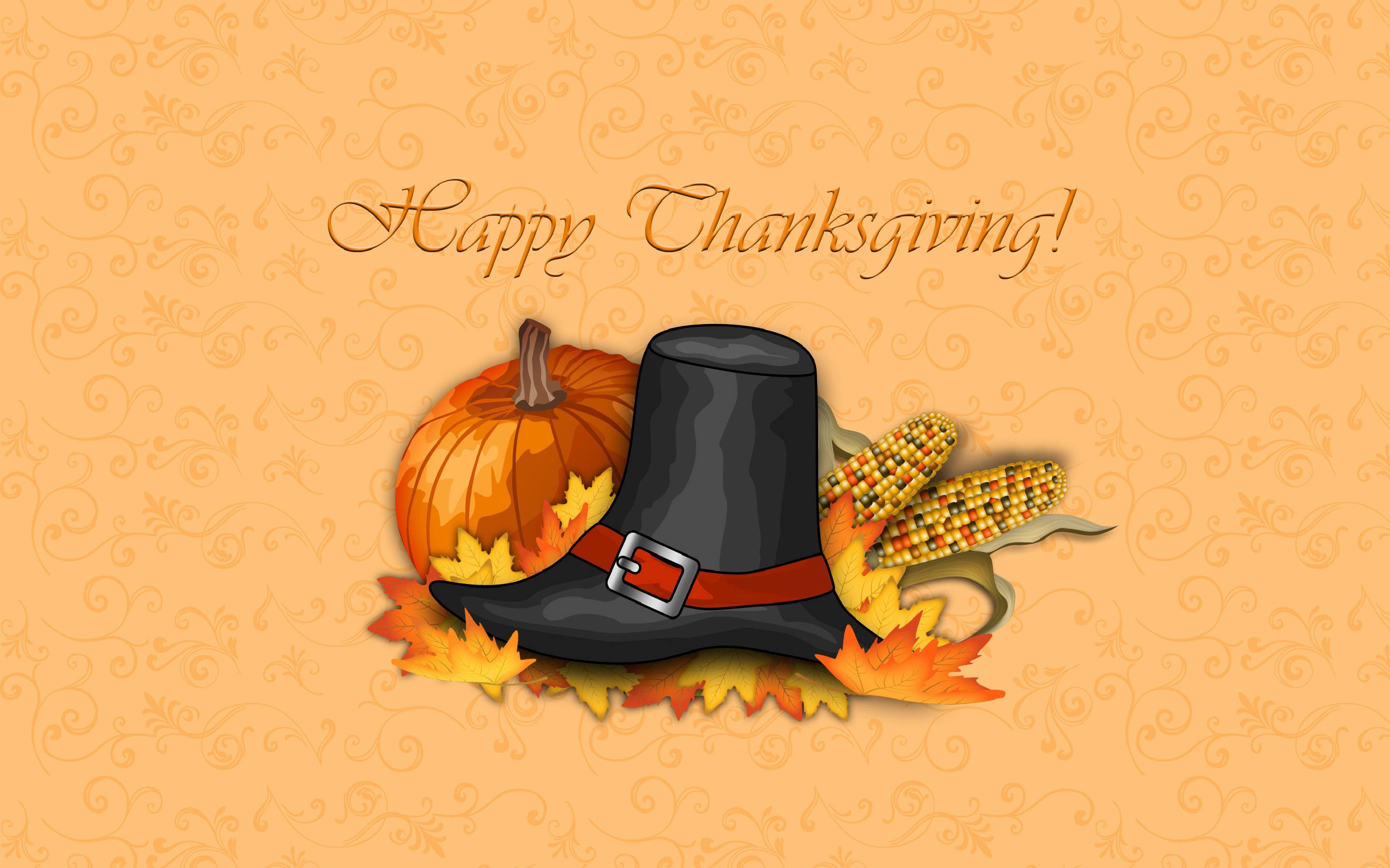 Oulike Thanksgiving-elfskoen Muurpapier