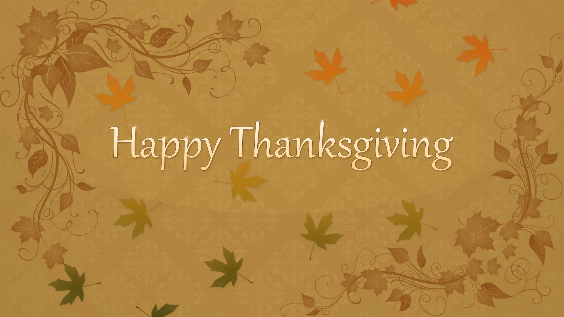 Oulike Thanksgiving Herfs Muurpapier