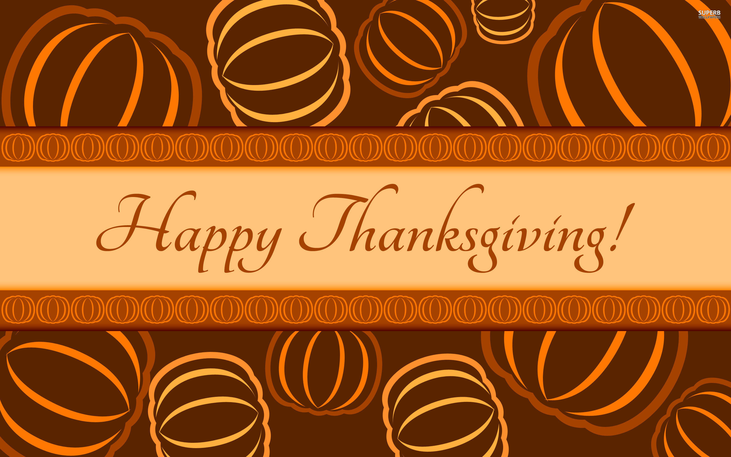 Oulike Thanksgiving Pampoenikone Muurpapier