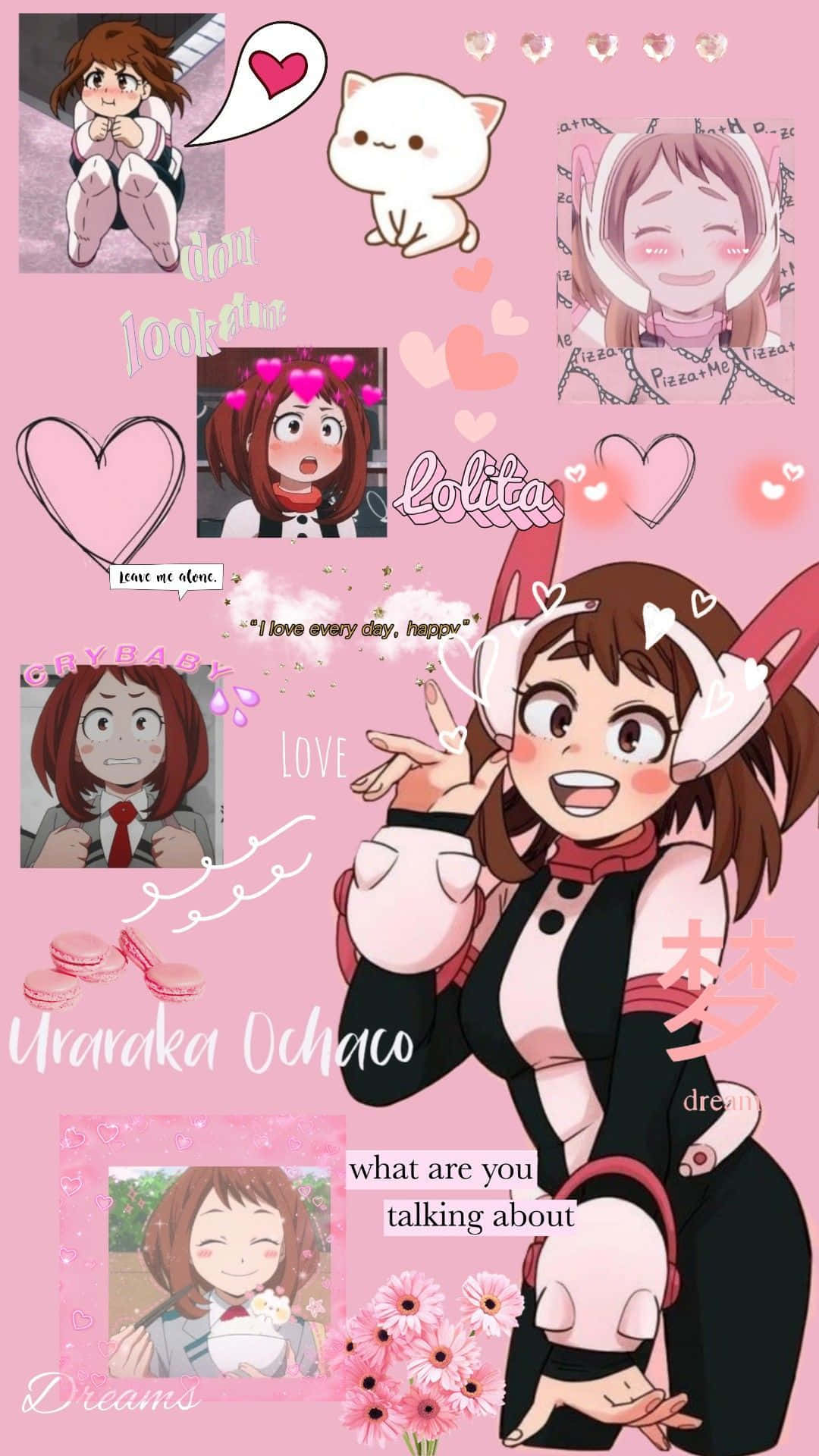 Oulike Uraraka Estetiese Selfoon Muurpapier