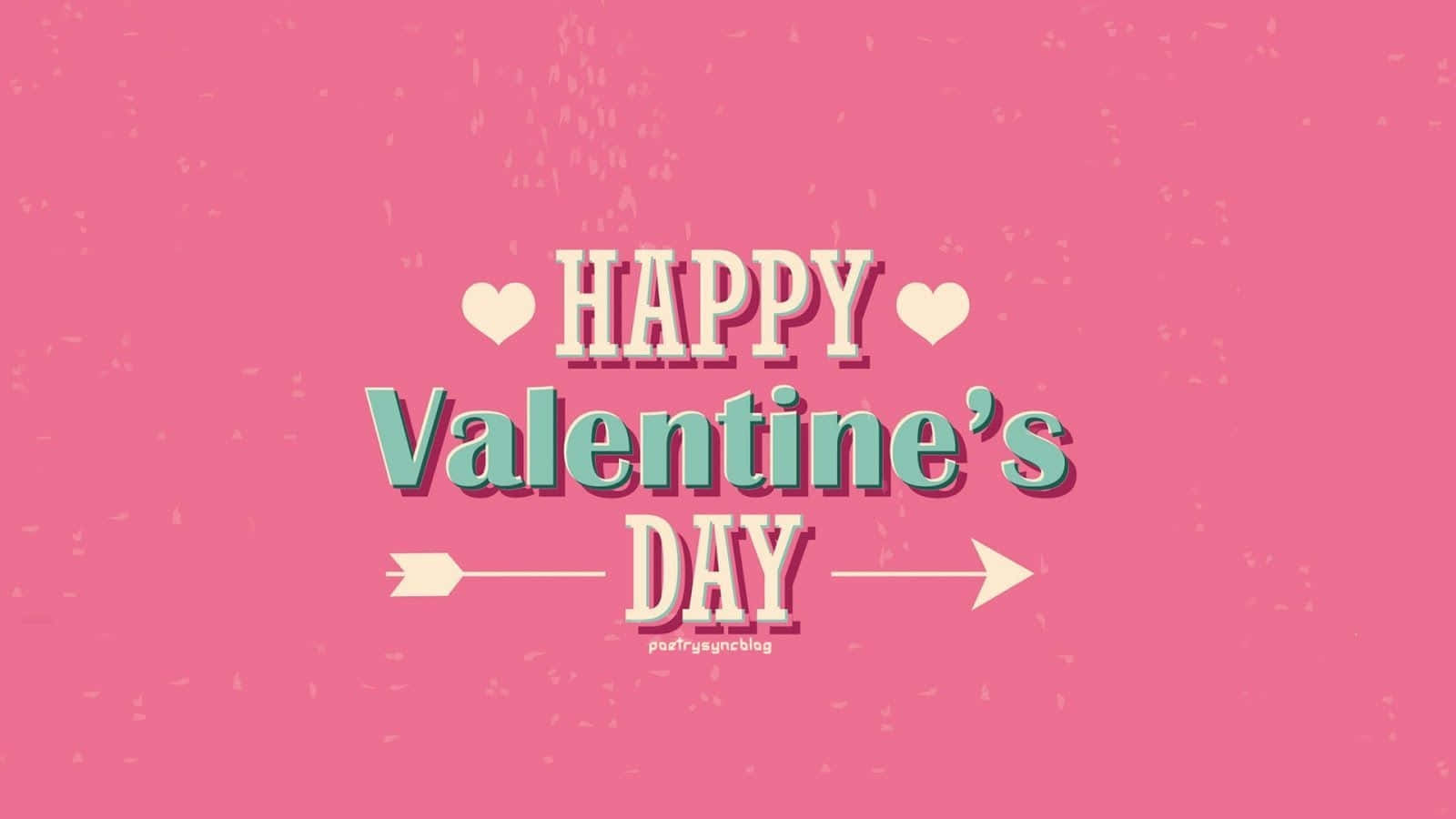 Oulike Valentynsroosgroetbanier Muurpapier
