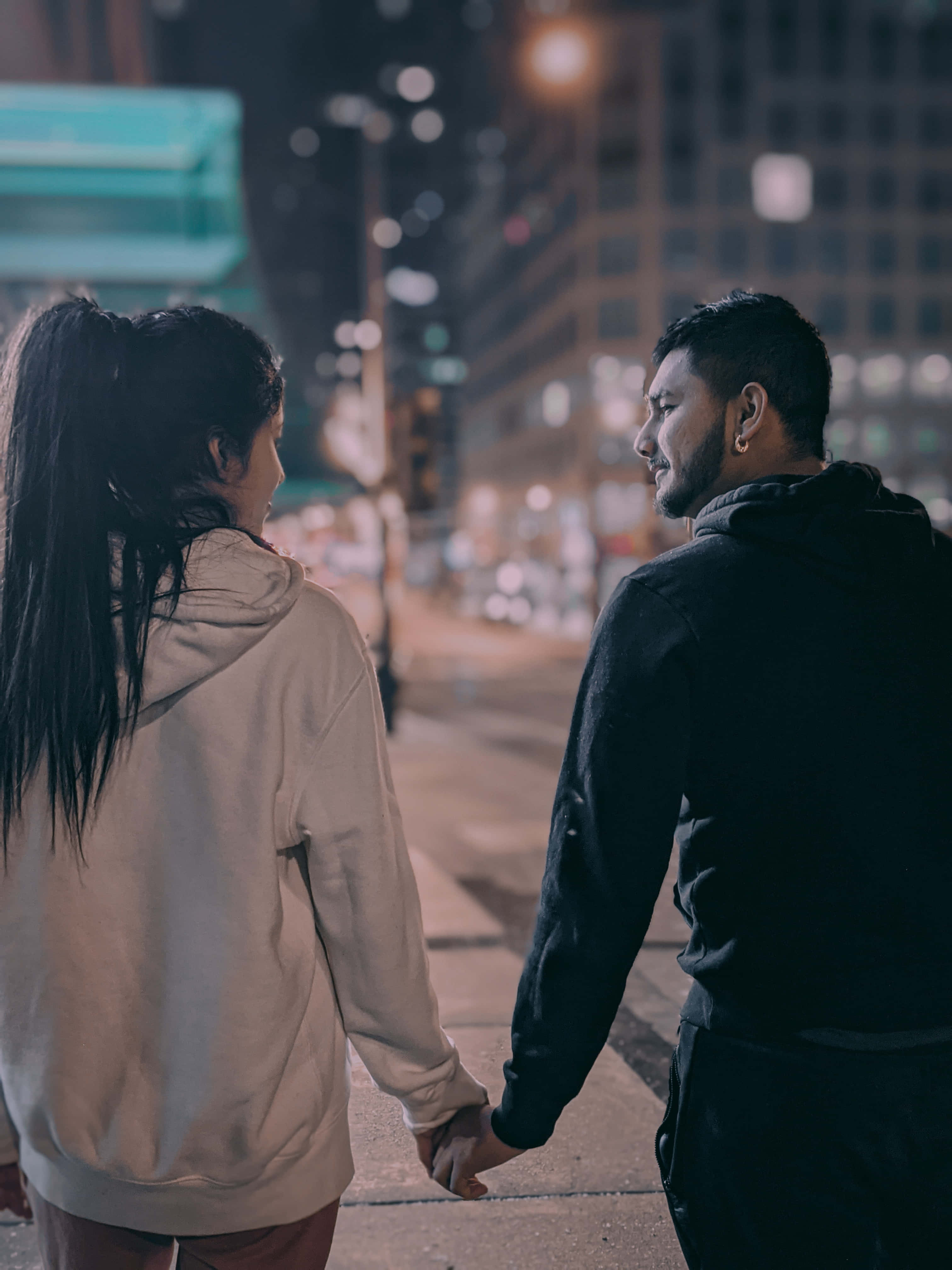 Oulike Verhouding Hande Vashou Prentjie Muurpapier