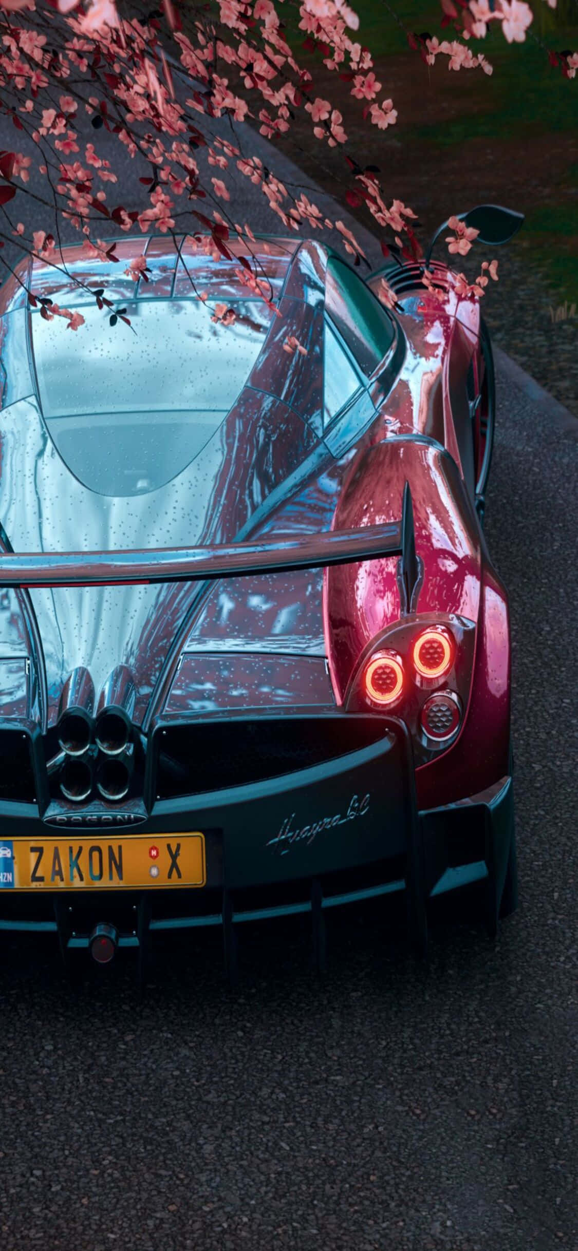 Pagani Huarya iPhone X Forza Motorsport 7 Agtergrond Muurpapier
