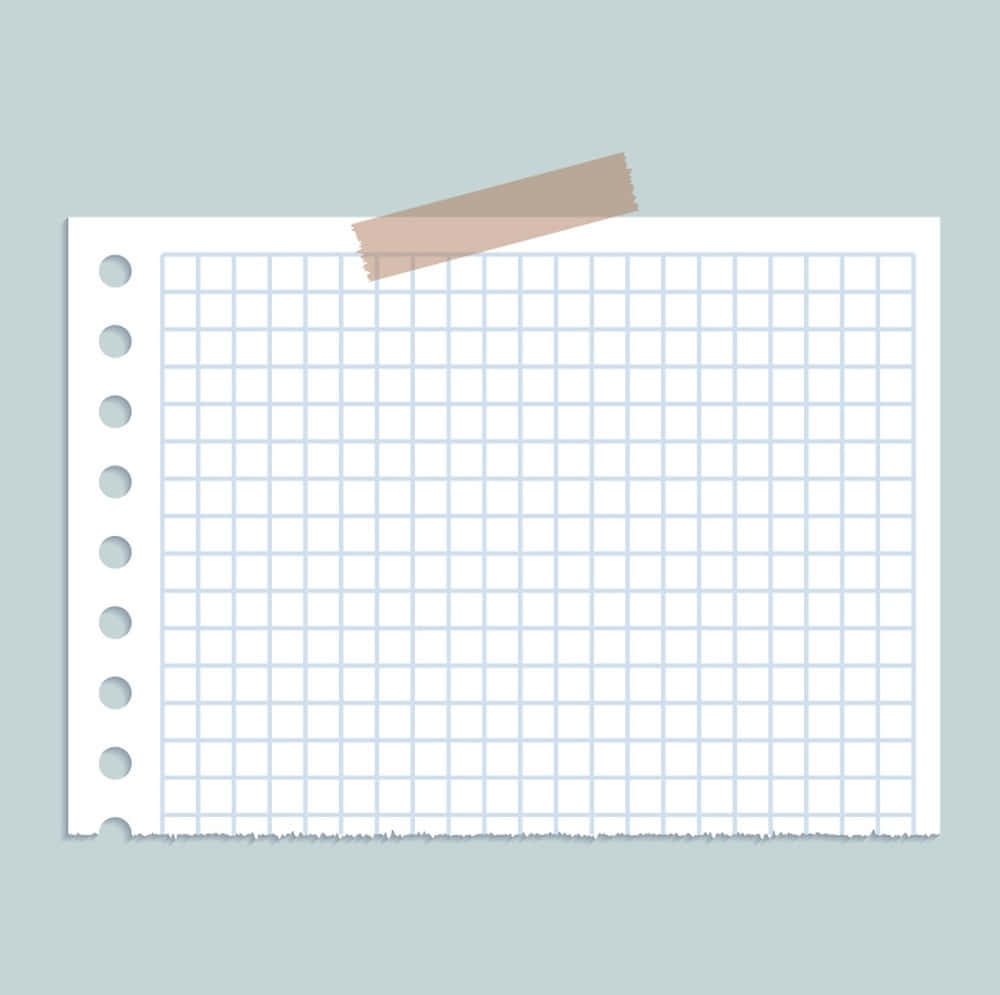 Papier in die helfte geskeur met kleefband Muurpapier