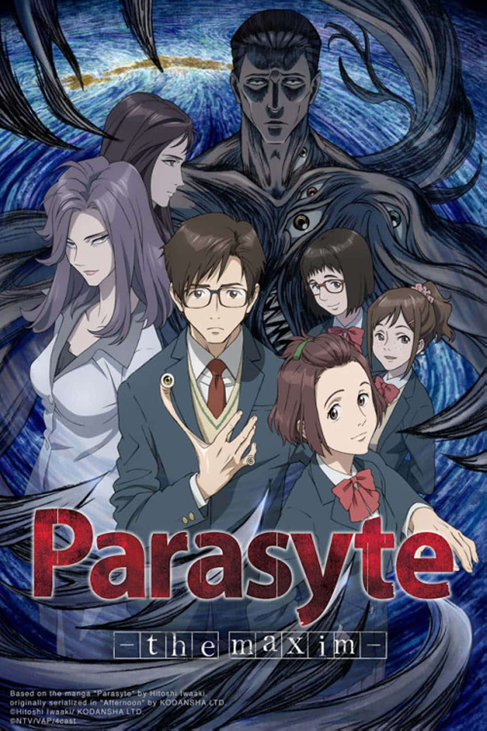 Parasyte The Maxim Anime Karakters Plakkaat Prent Muurpapier