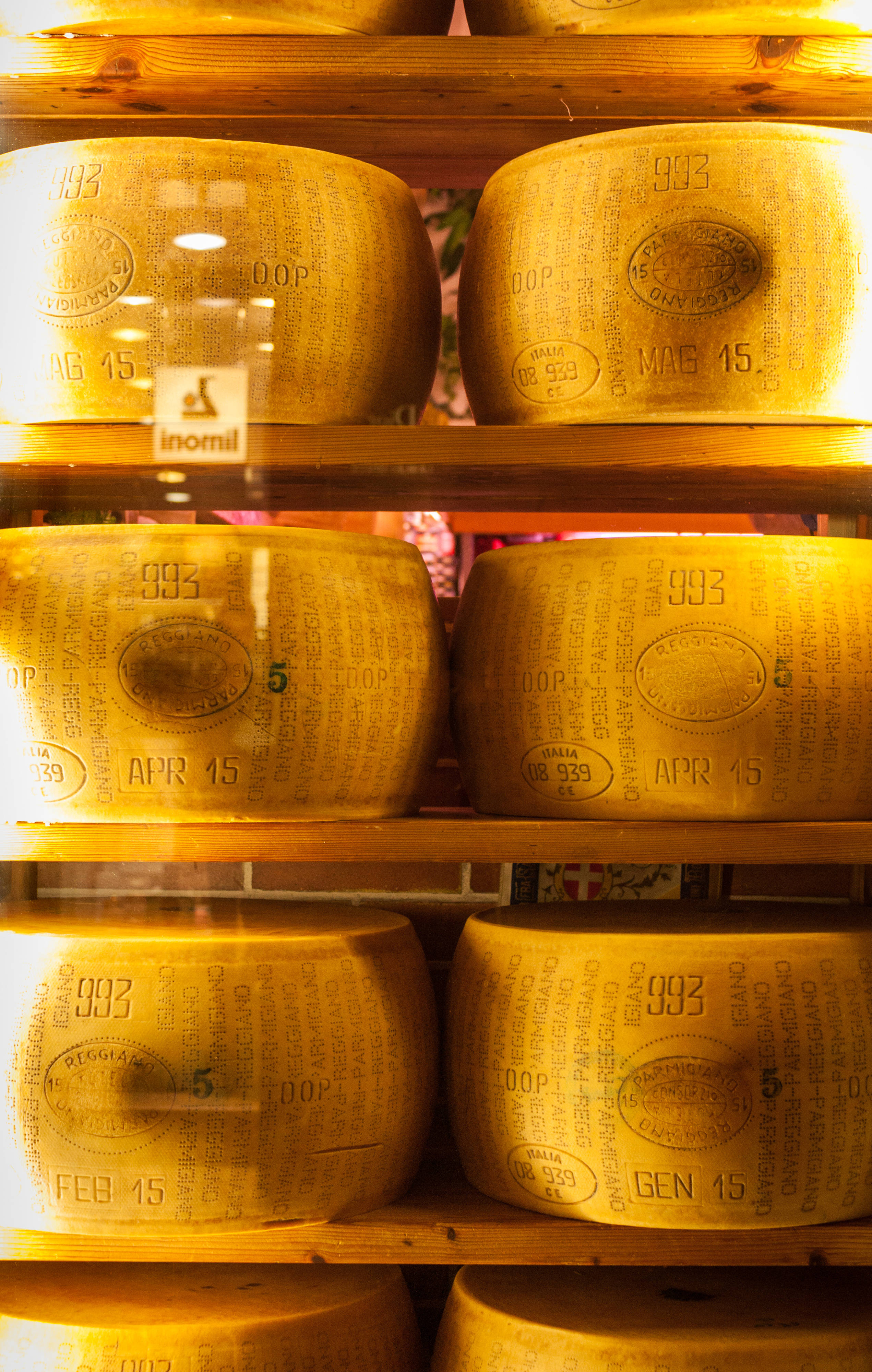 Parmigiano-Reggiano Parmesan Kaas Muurpapier