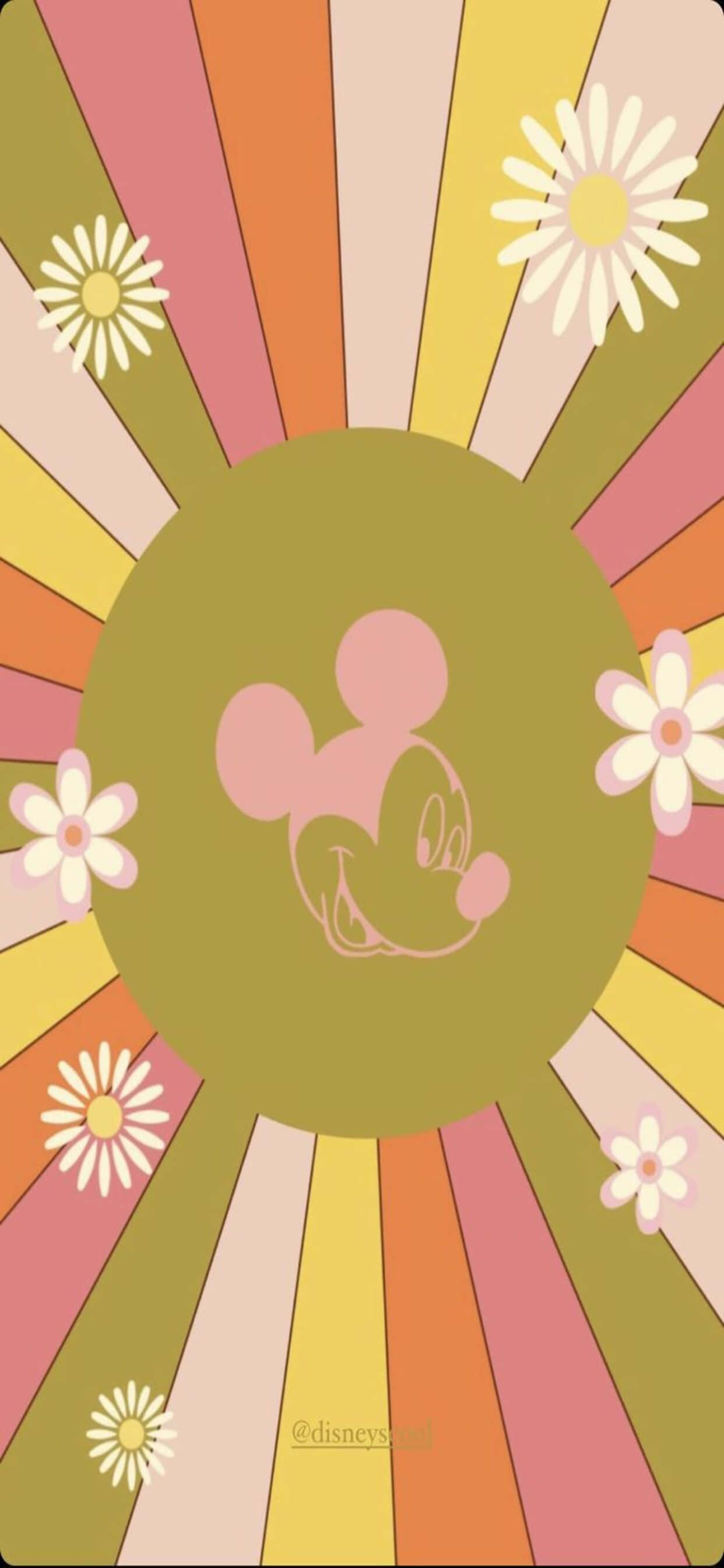 Pas jou iPhone Xs Max aan met 'n Disney-agtergrond. Muurpapier