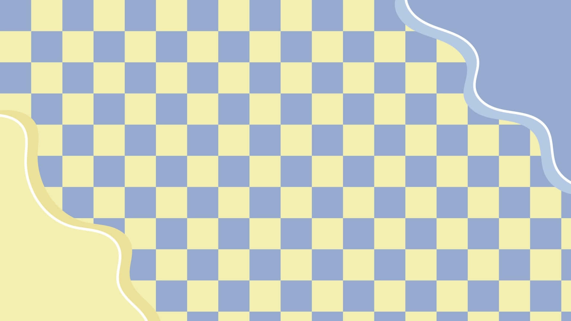 Pastel Geel Agtergrond Muurpapier