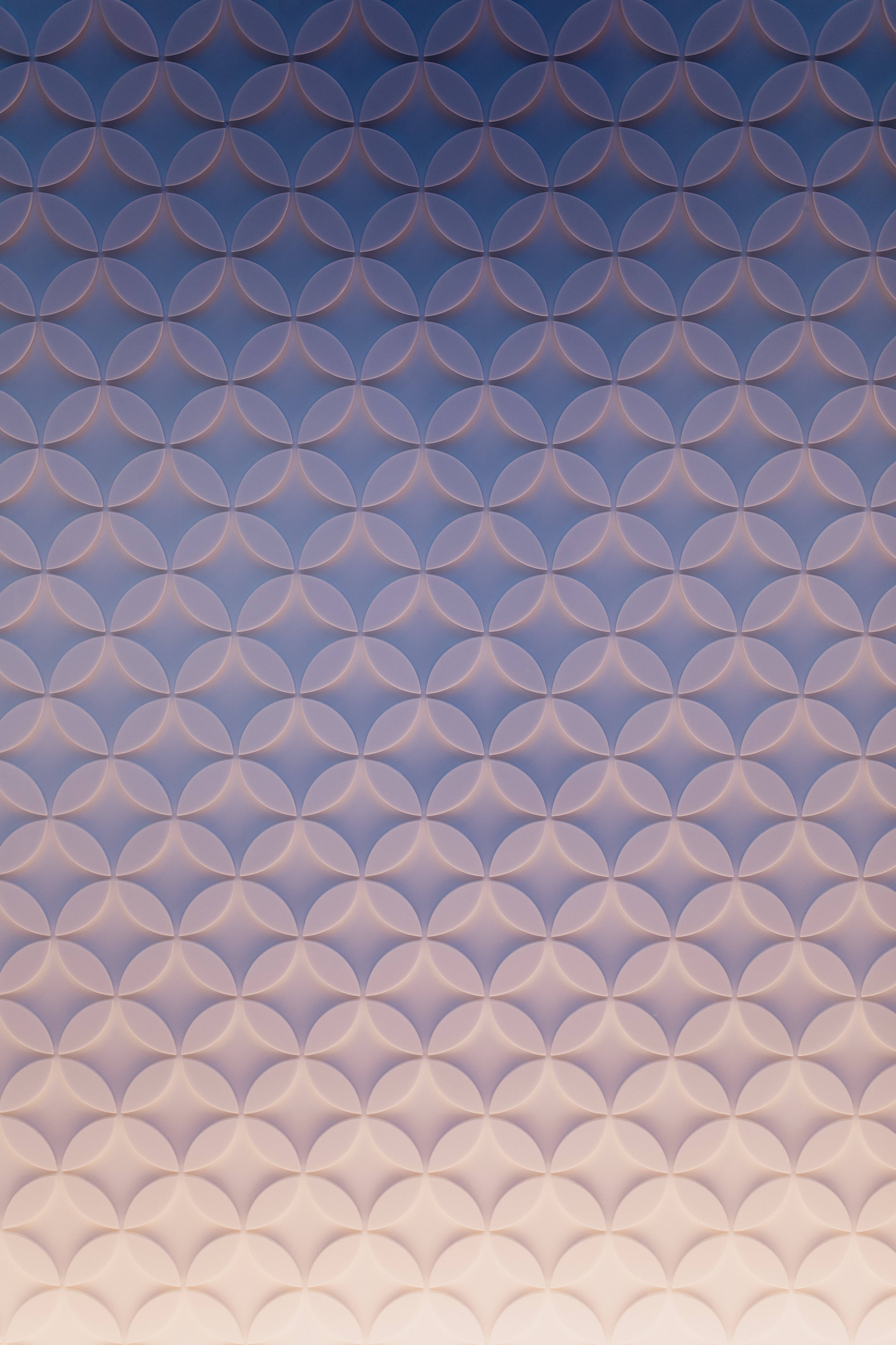 Pastel Geometriese Koel Patroon Muurpapier