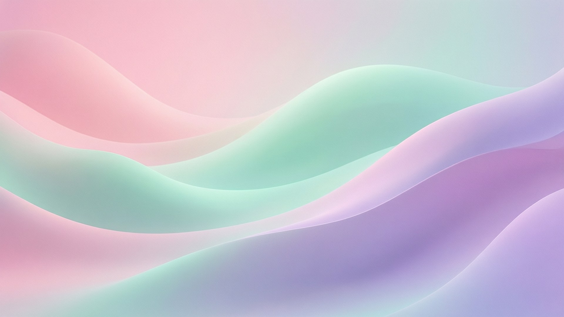 Pastel Graadgolf Prente Muurpapier