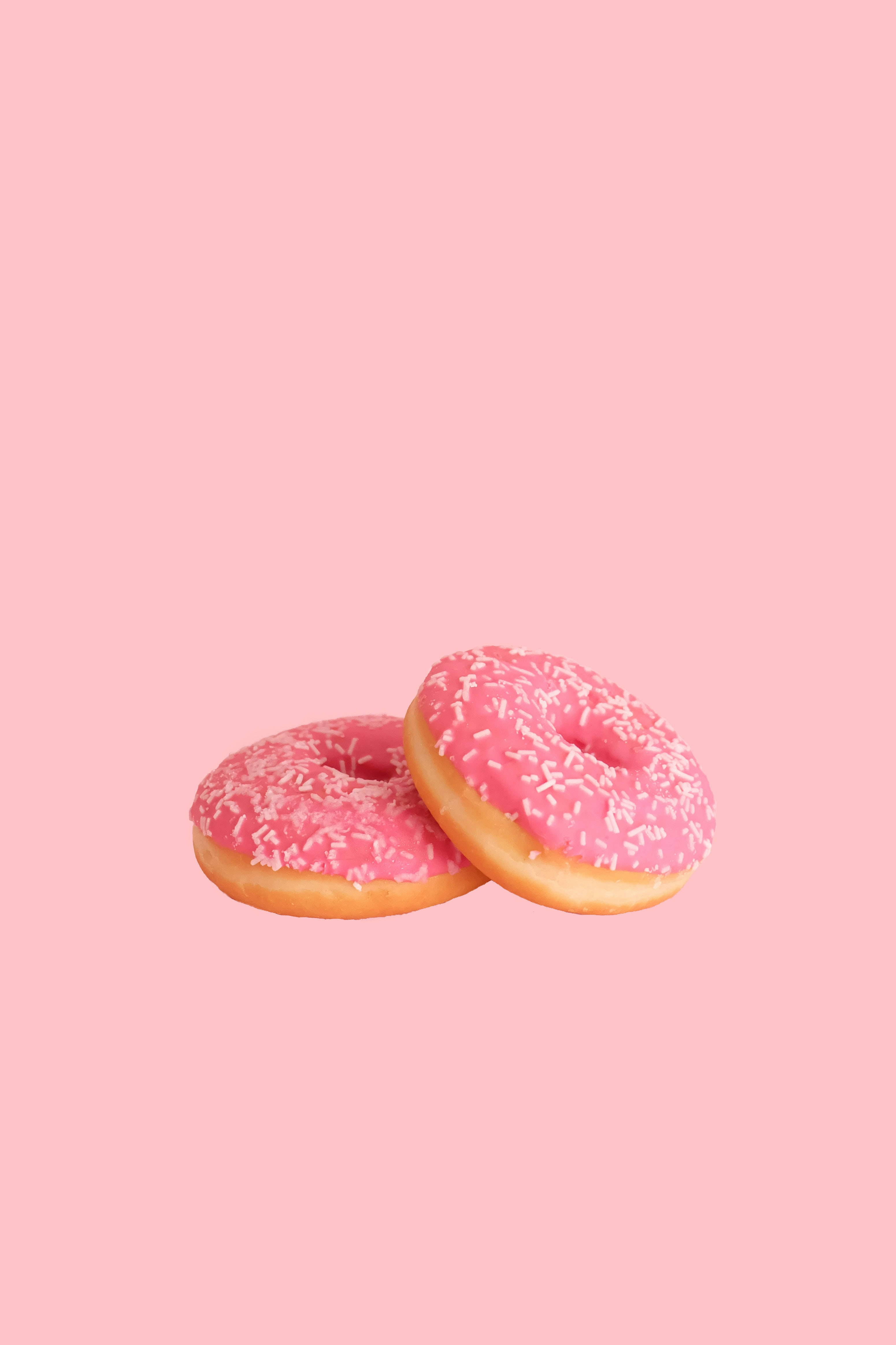 Pastel iPhone Pink Kos Muurpapier