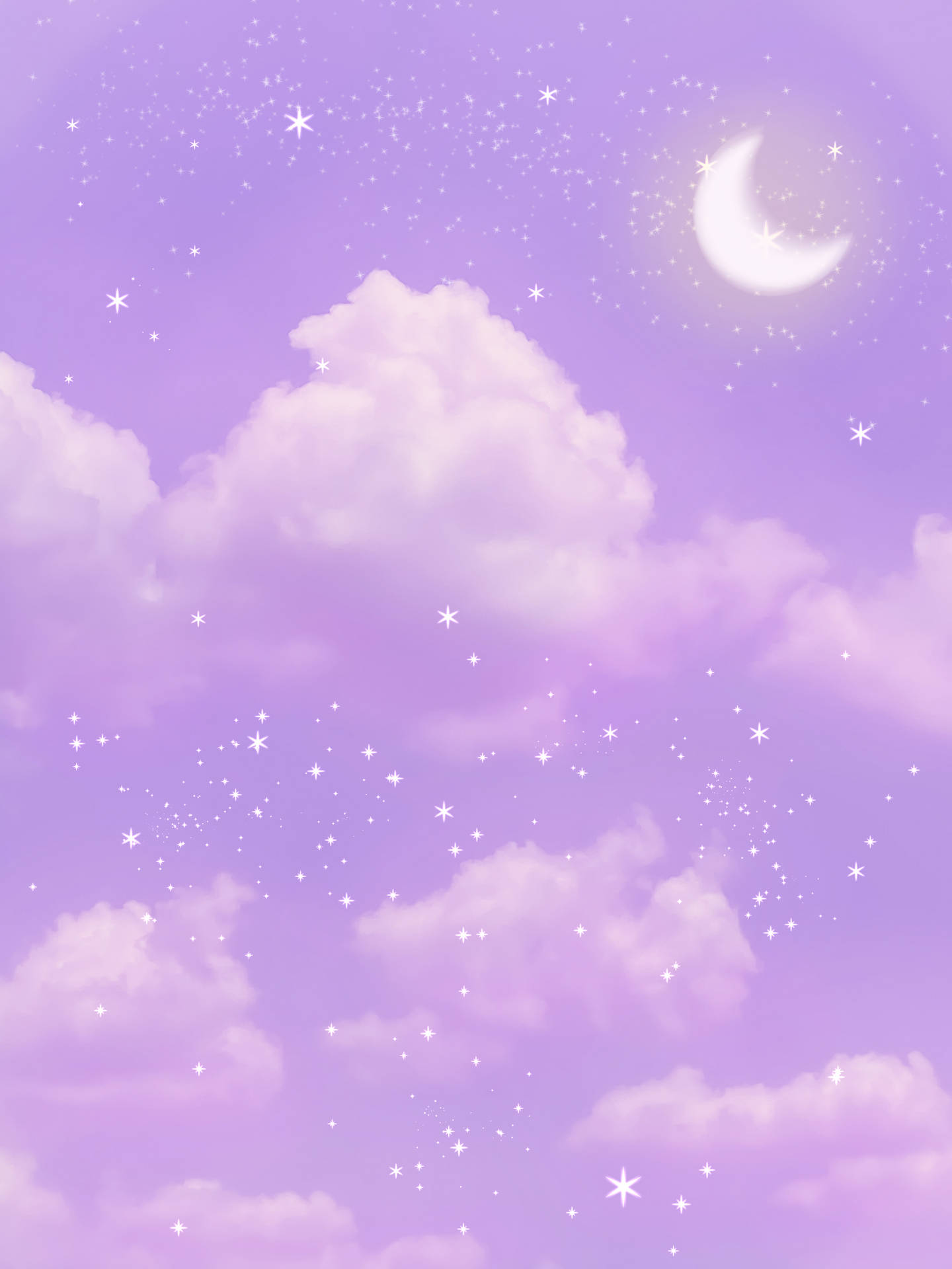 Pastel pers lug wolke agtergrond