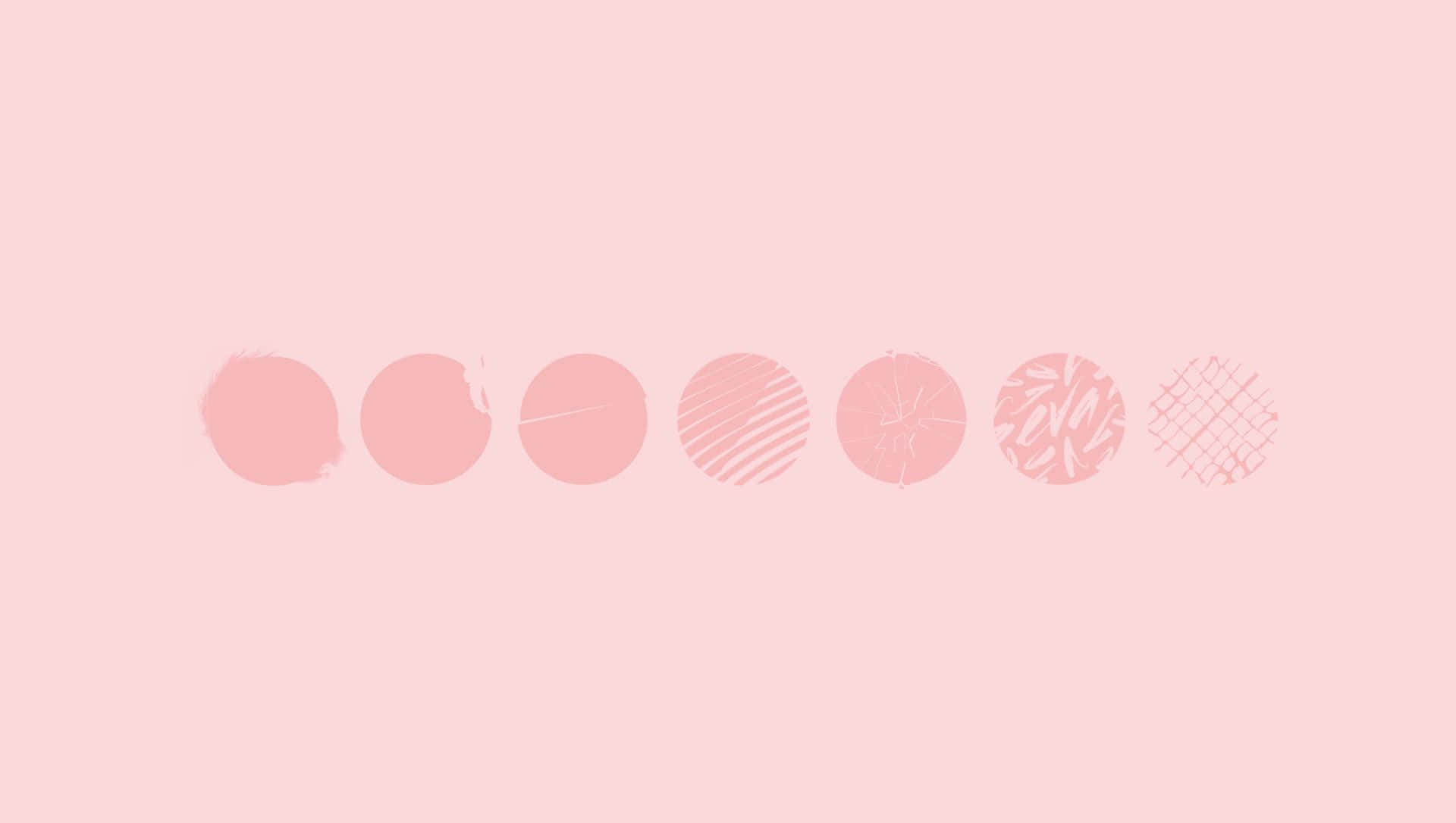 Pastel Pienk Agtergrond Muurpapier