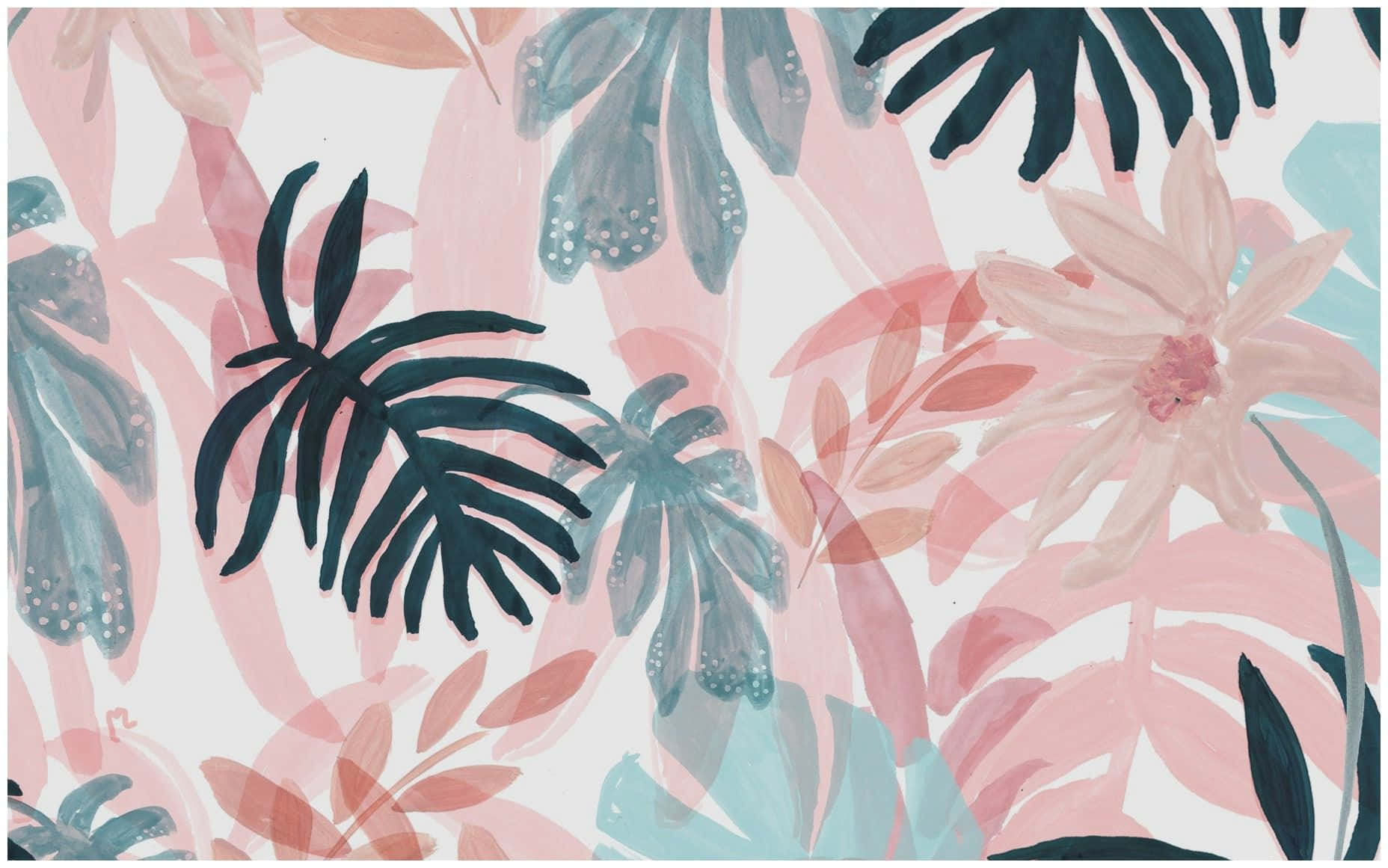 Pastel Pienk Agtergrond Muurpapier