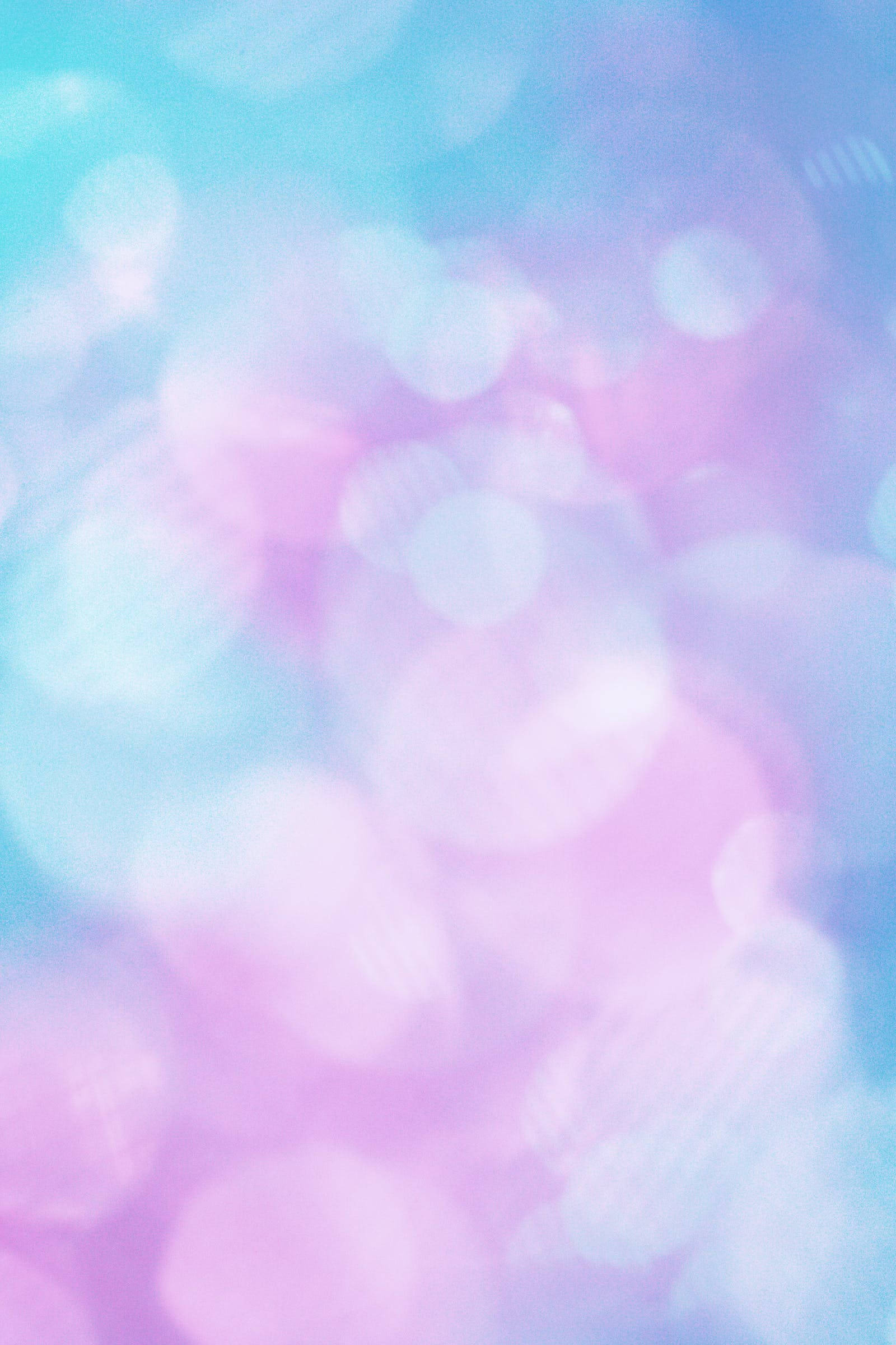 Pastel Telefoon Bokeh Ligte Muurpapier