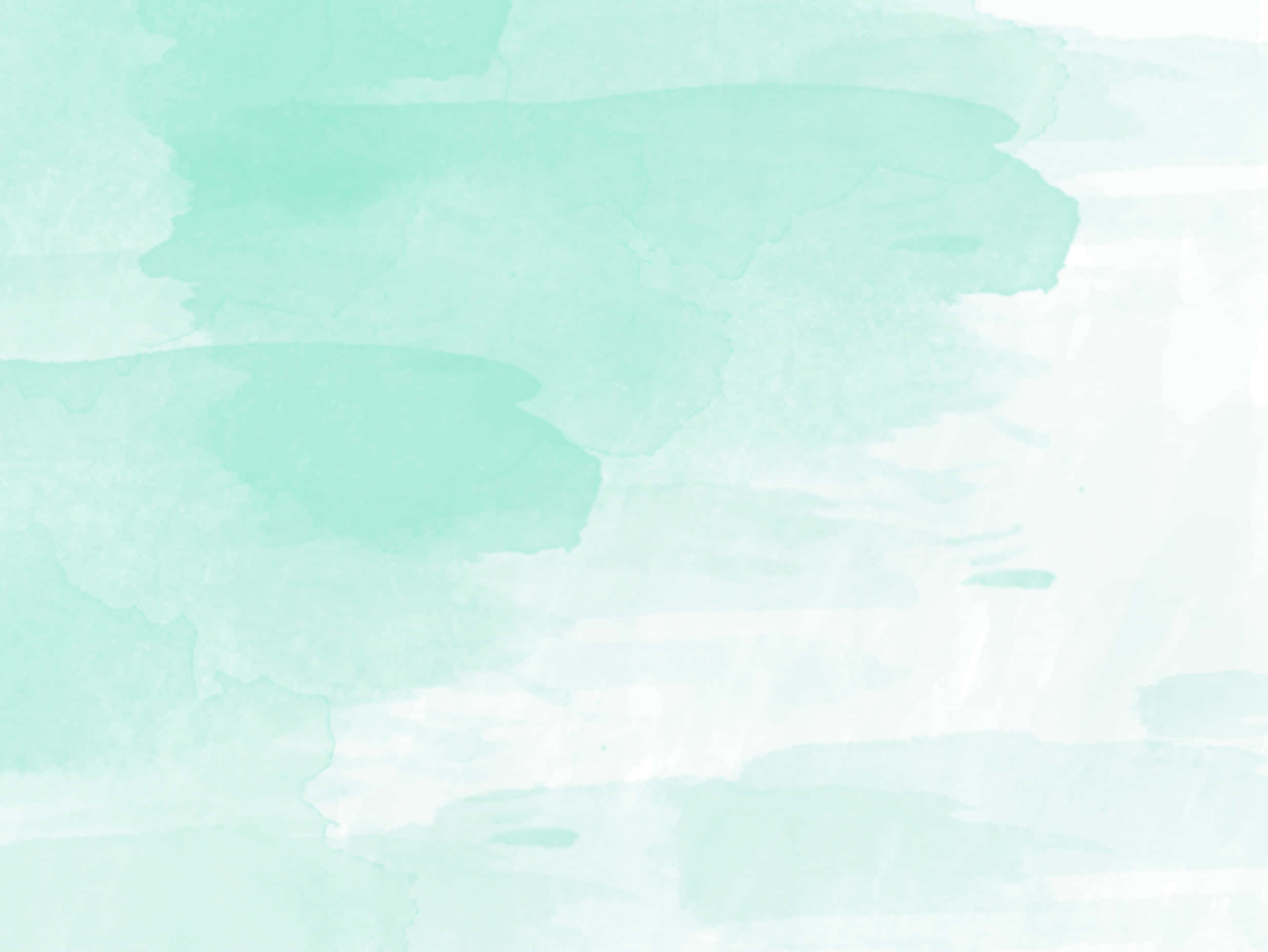 Pastelgroen Agtergrond Waterverfkolle Muurpapier
