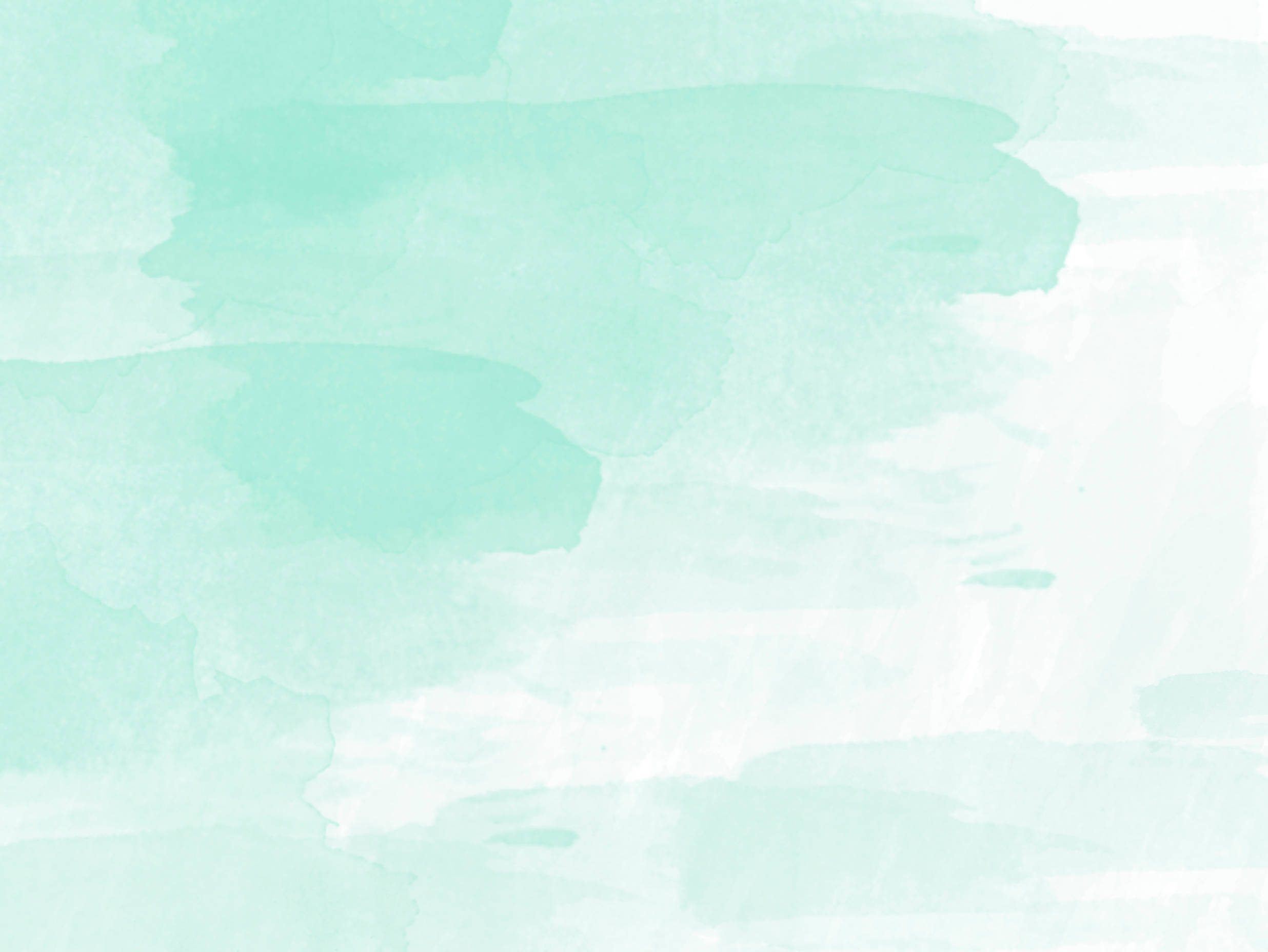 Pastelgroen Waterverf met Kwas op Papier Muurpapier
