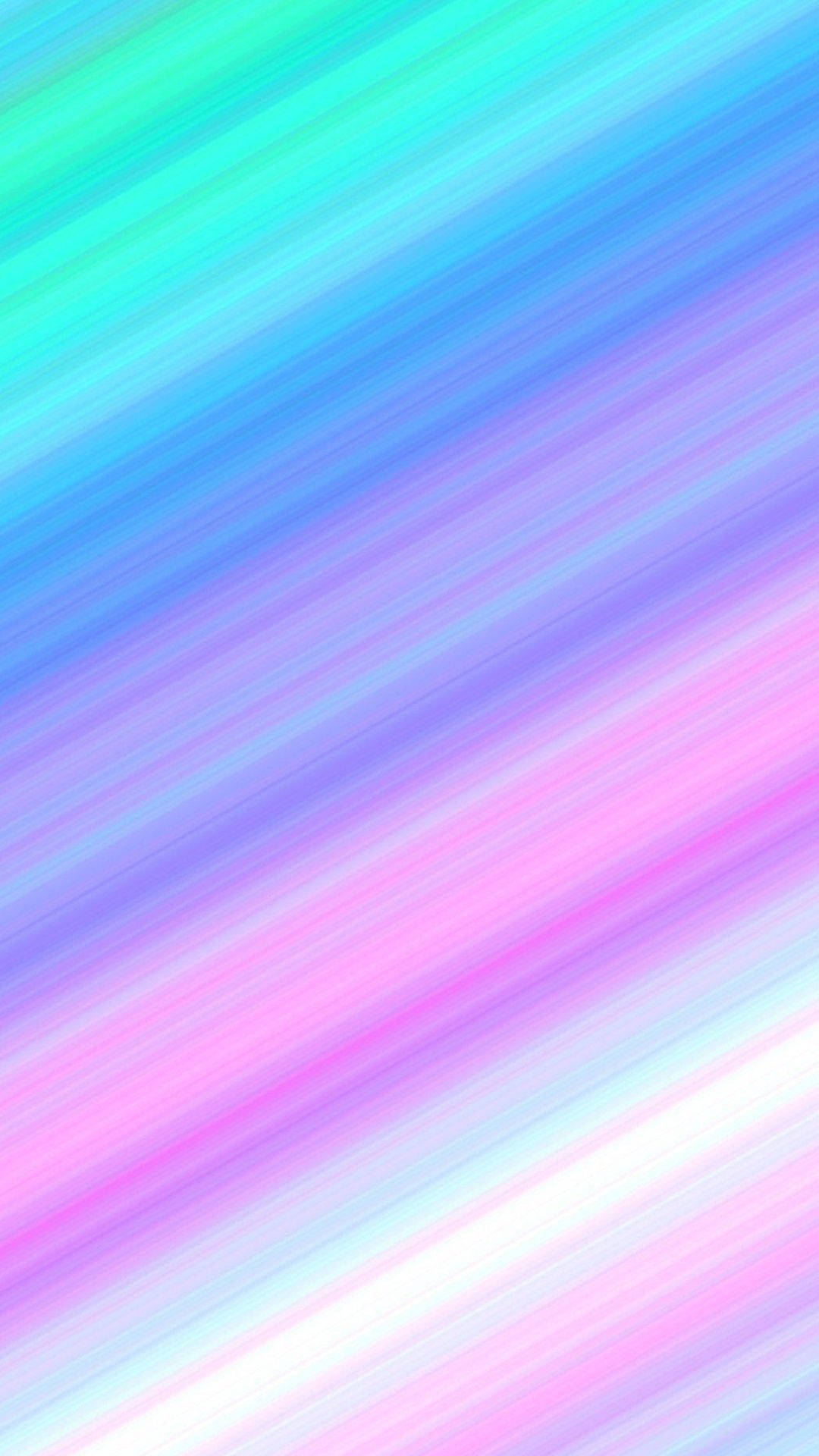Pastelkleure van Oulike Sterrestelsel Muurpapier