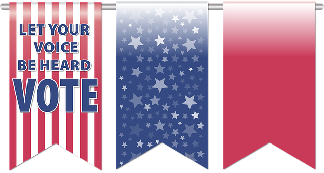 Patriotiese Stem Baniere Muurpapier